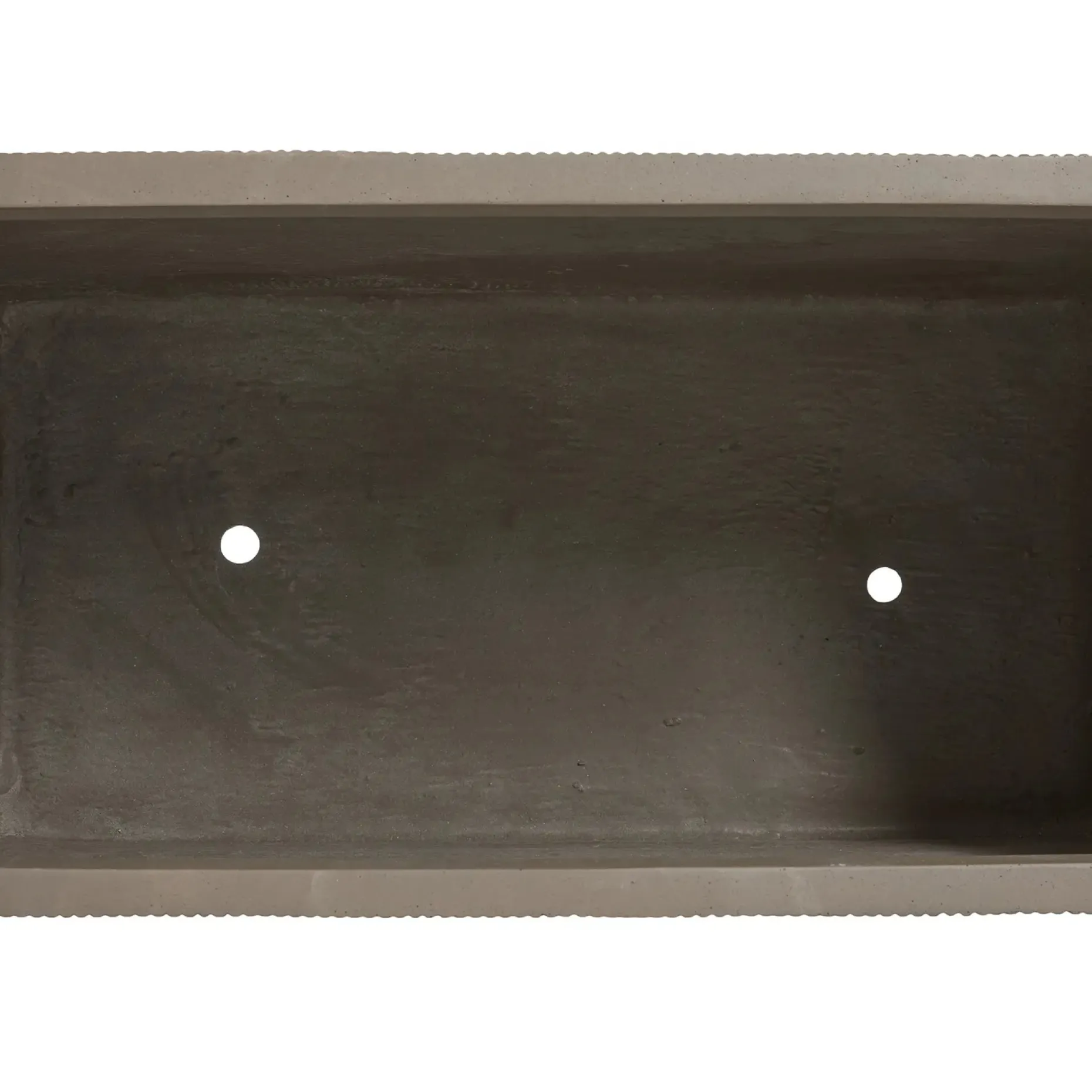 Reya Rectangular Indoor/Outdoor Planter - Concrete Gray