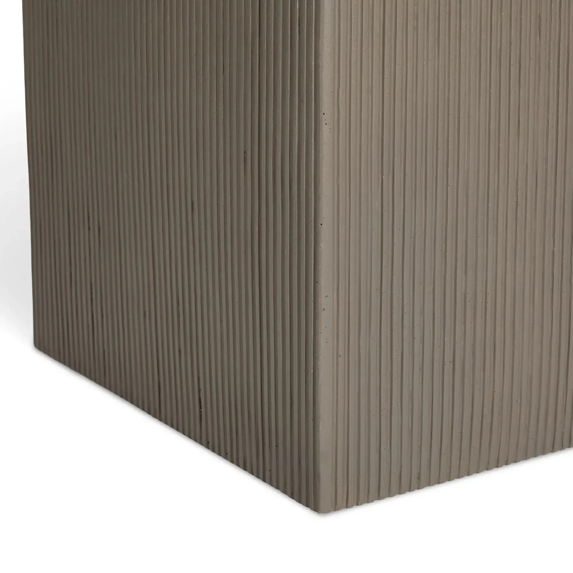 Reya Rectangular Indoor/Outdoor Planter - Concrete Gray