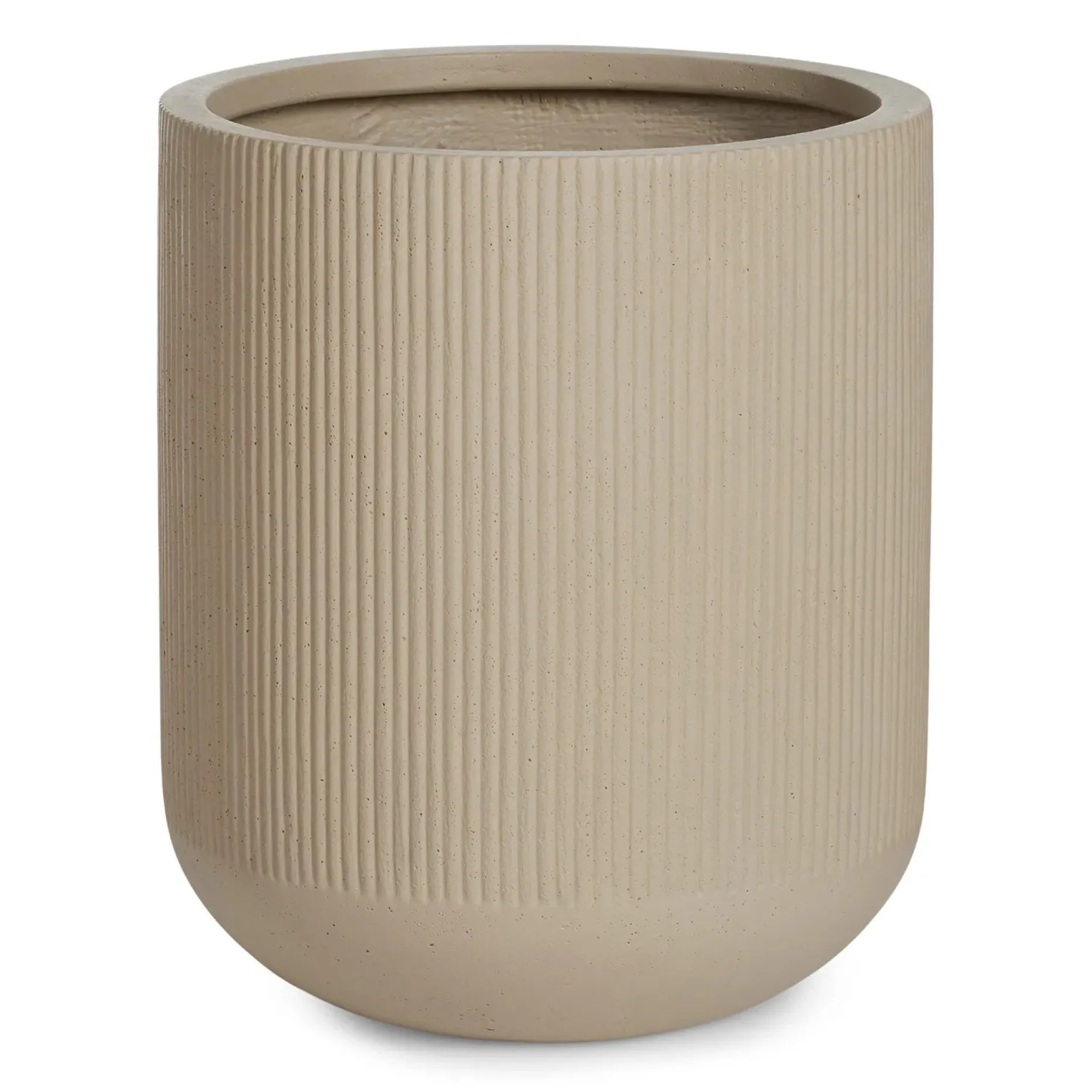 Reya Small Indoor/Outdoor Planter - Limestone Cream