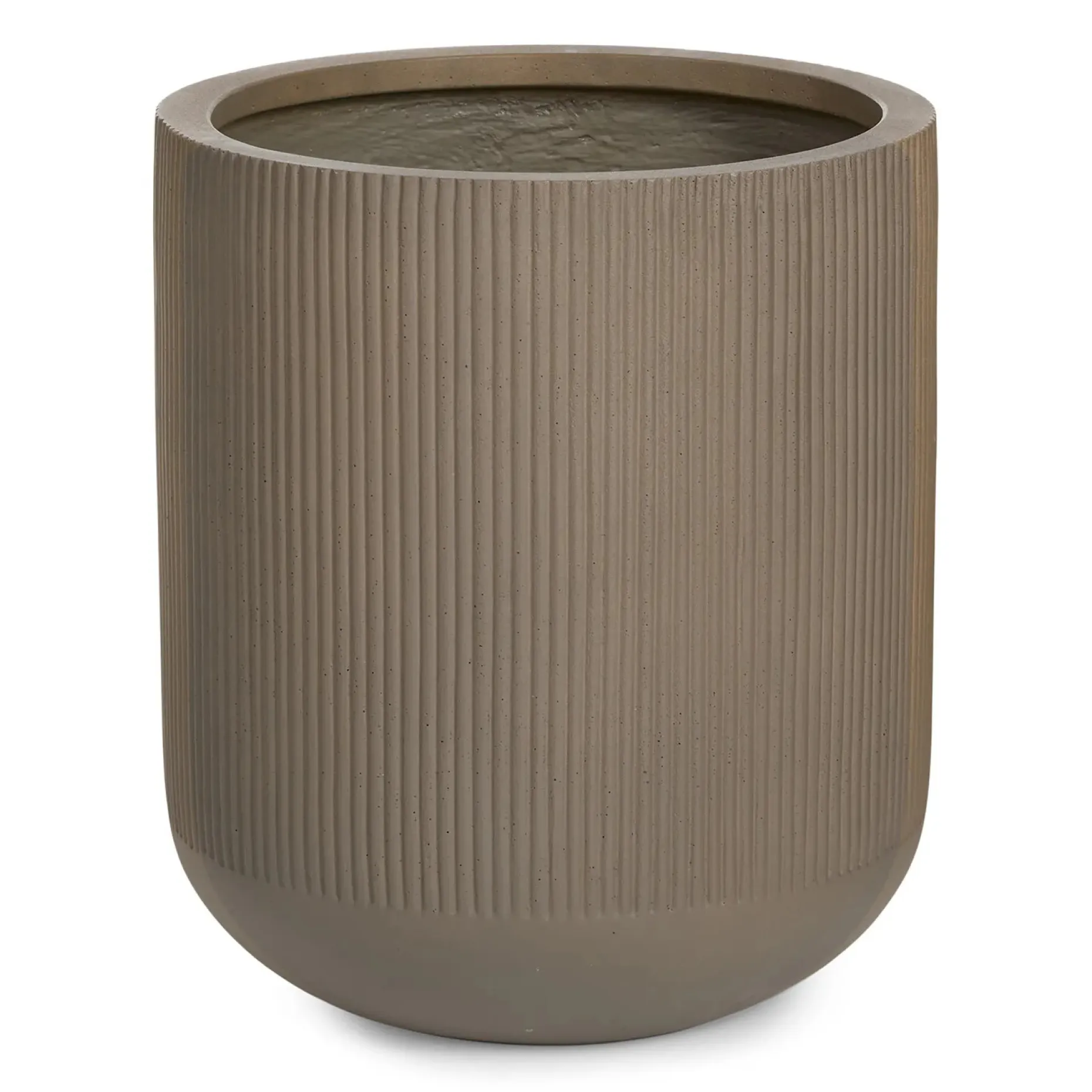 Reya Small Indoor/Outdoor Planter - Concrete Gray
