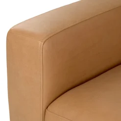 Rhett 84" Leather Sofa - Charme Tan