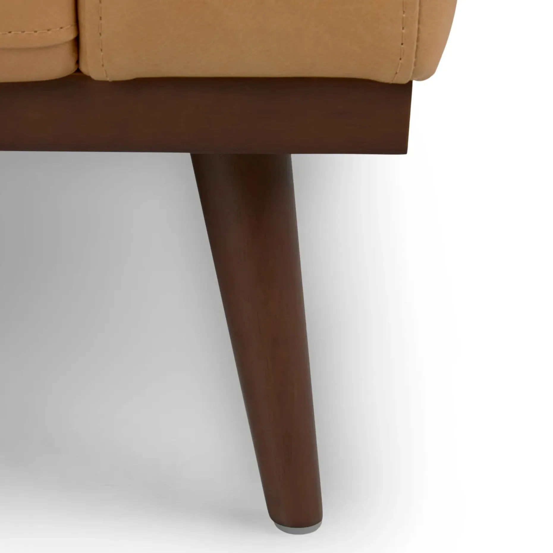 Rhett 84" Leather Sofa - Charme Tan