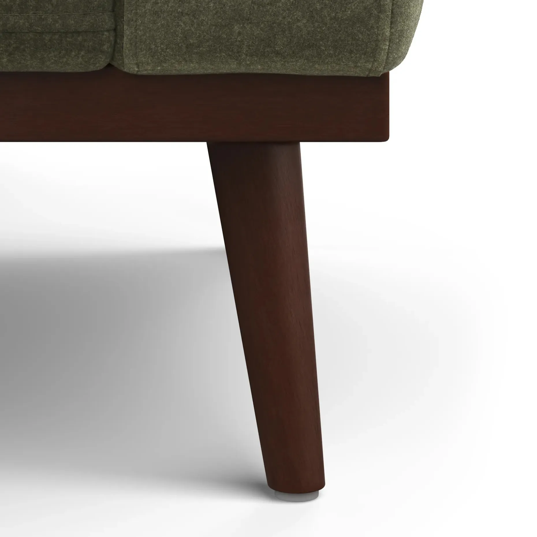 Rhett 93" Left Chaise Sectional - Felted Green