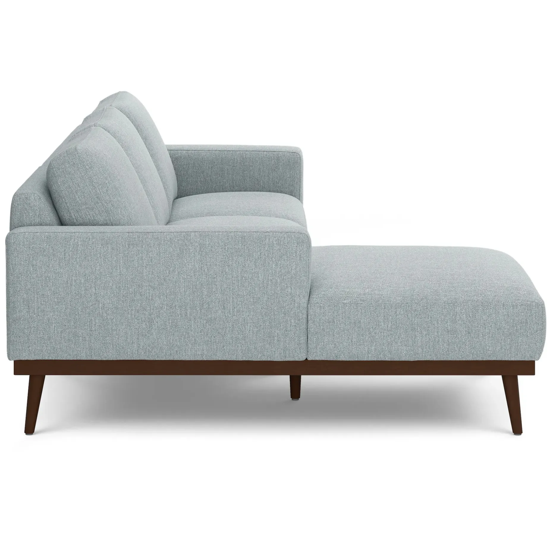 Rhett 93" Left Chaise Sectional - Harbor Gray