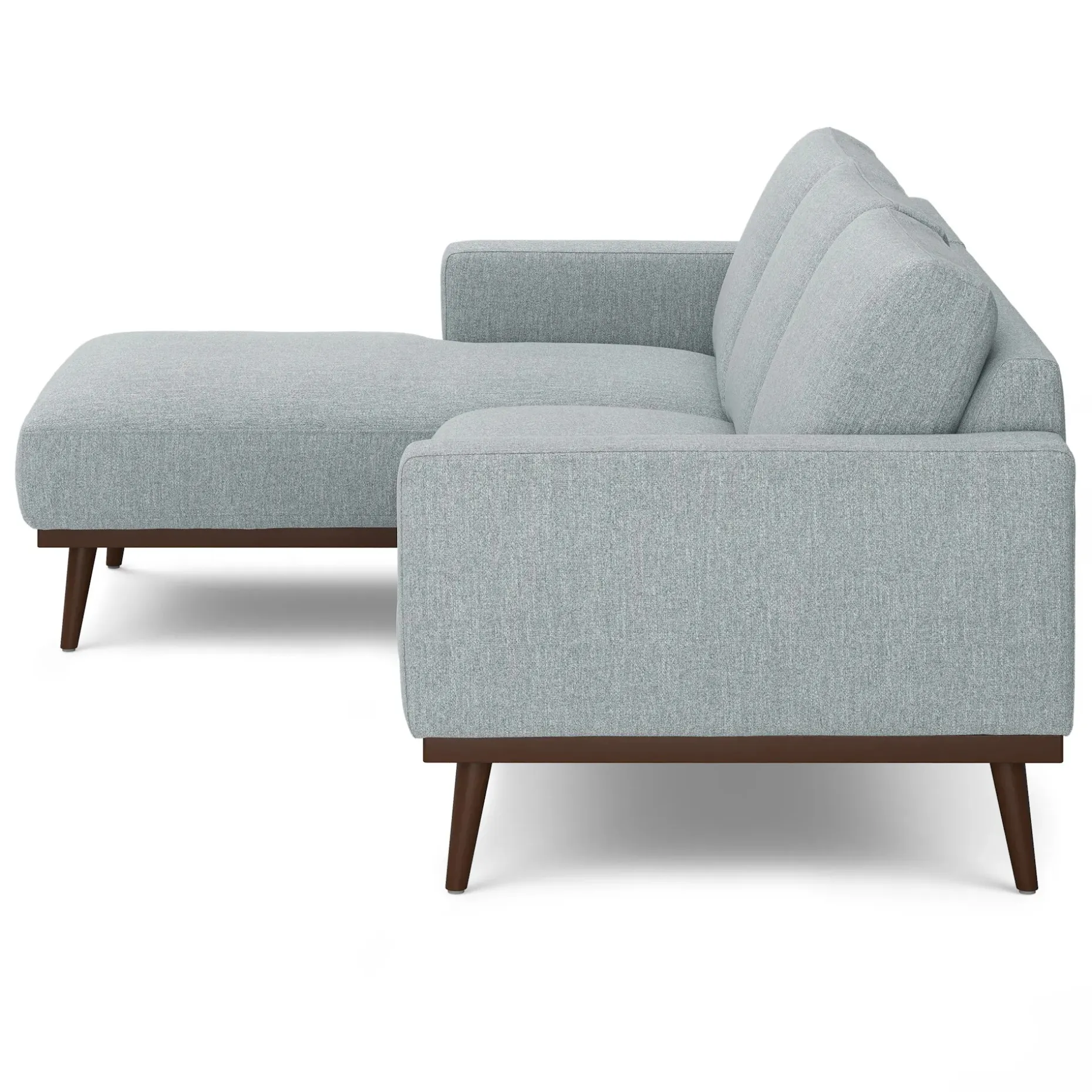 Rhett 93" Left Chaise Sectional - Harbor Gray
