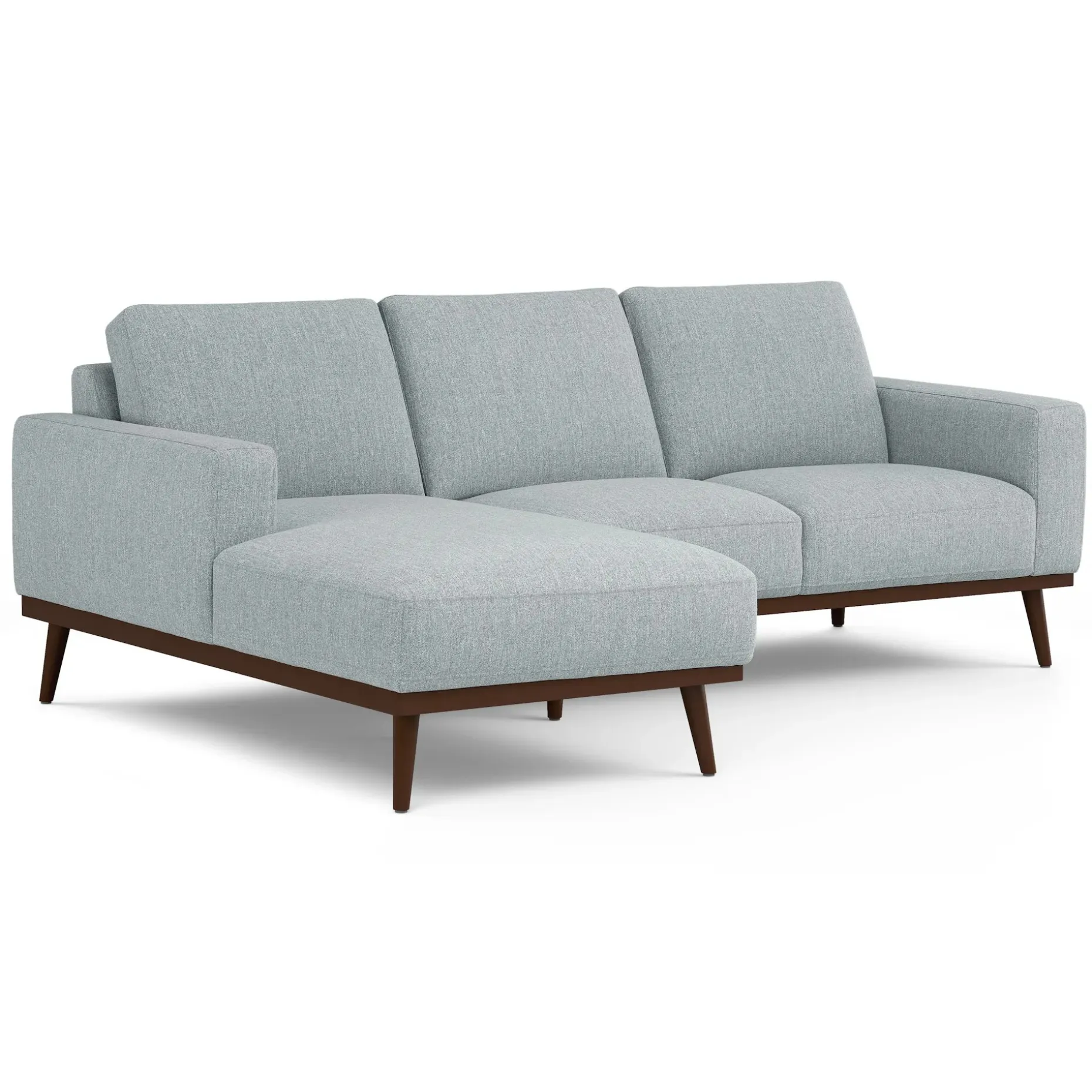 Rhett 93" Left Chaise Sectional - Harbor Gray