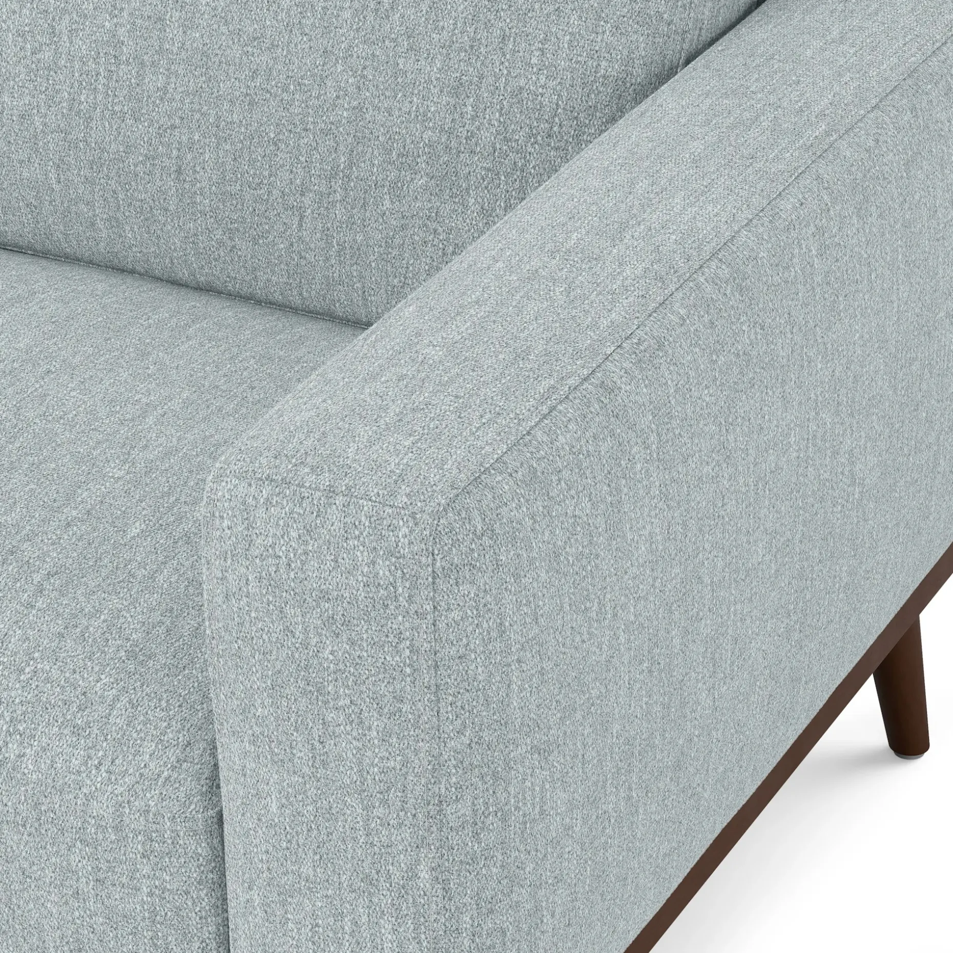 Rhett 93" Left Chaise Sectional - Harbor Gray