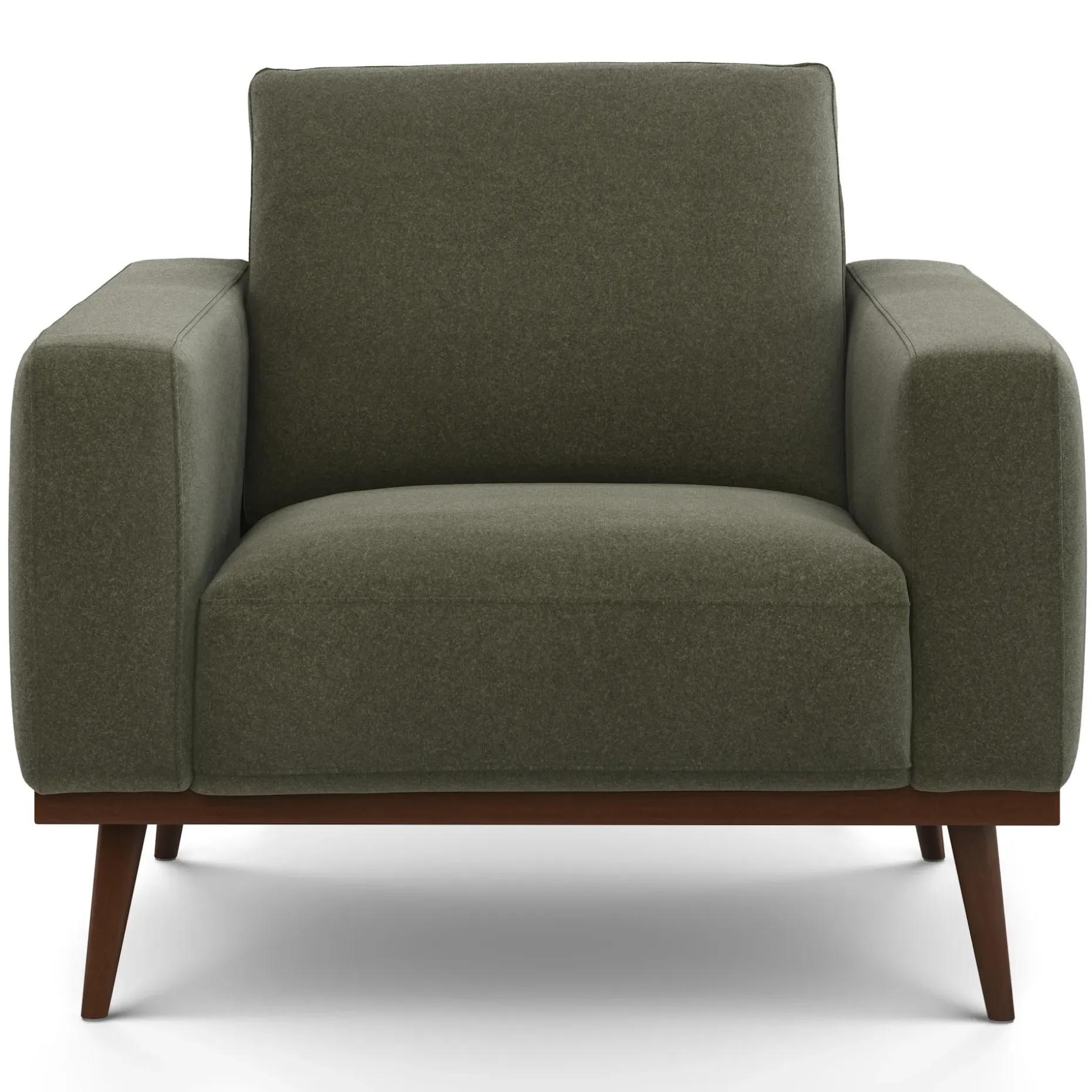 Rhett 38.5" Lounge Chair - Felted Green