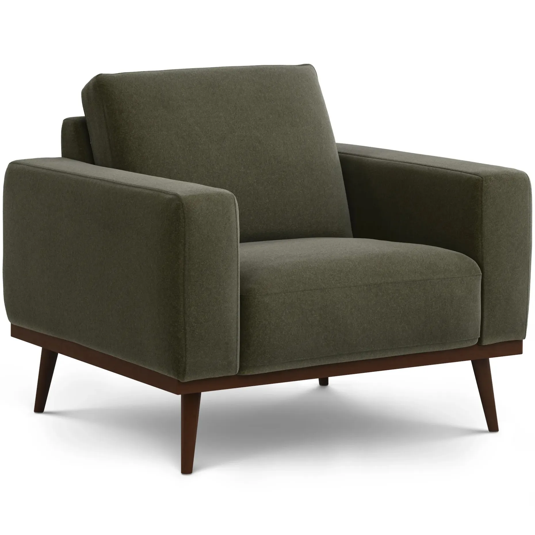 Rhett 38.5" Lounge Chair - Felted Green