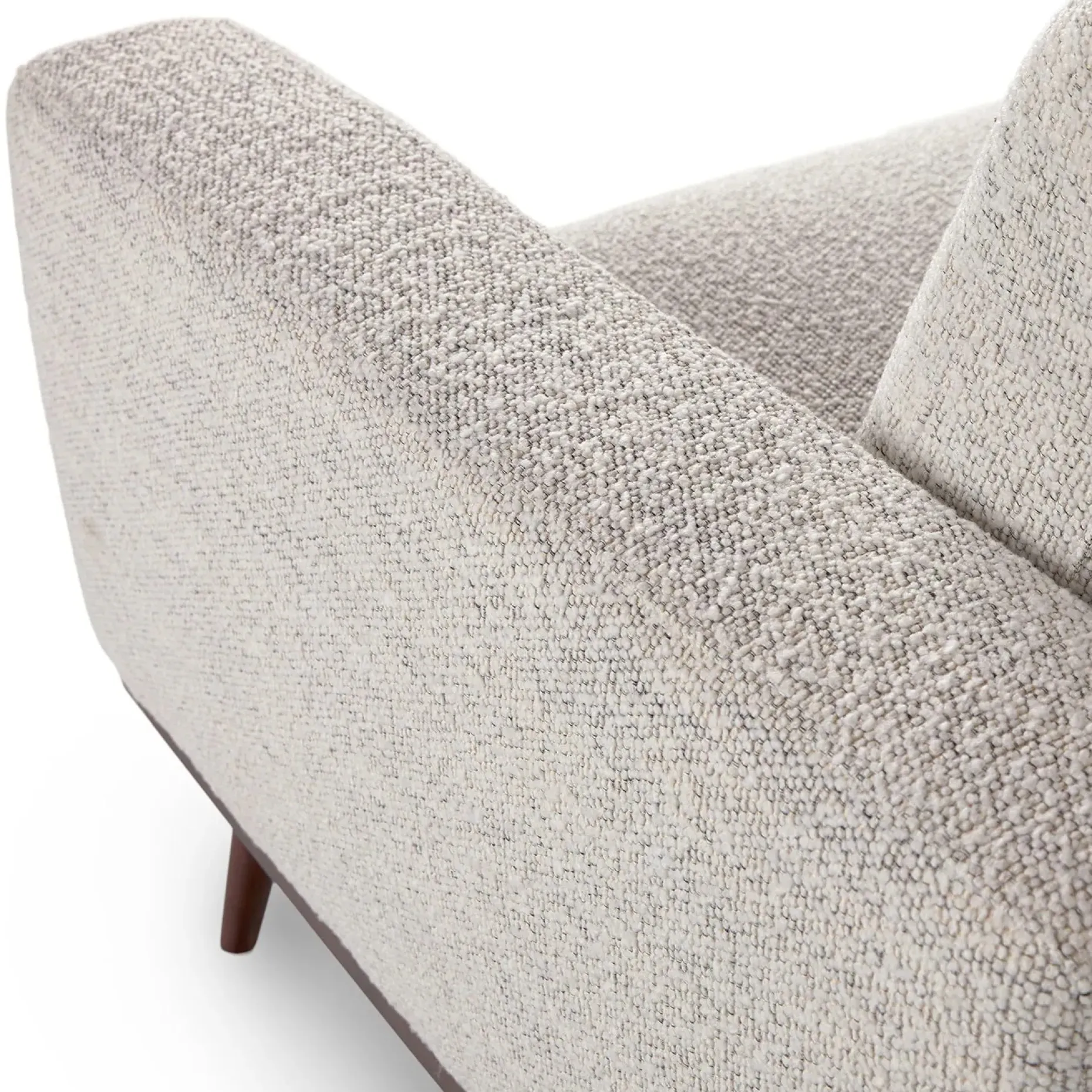 Rhett 38.5" Lounge Chair - Pepper Ivory