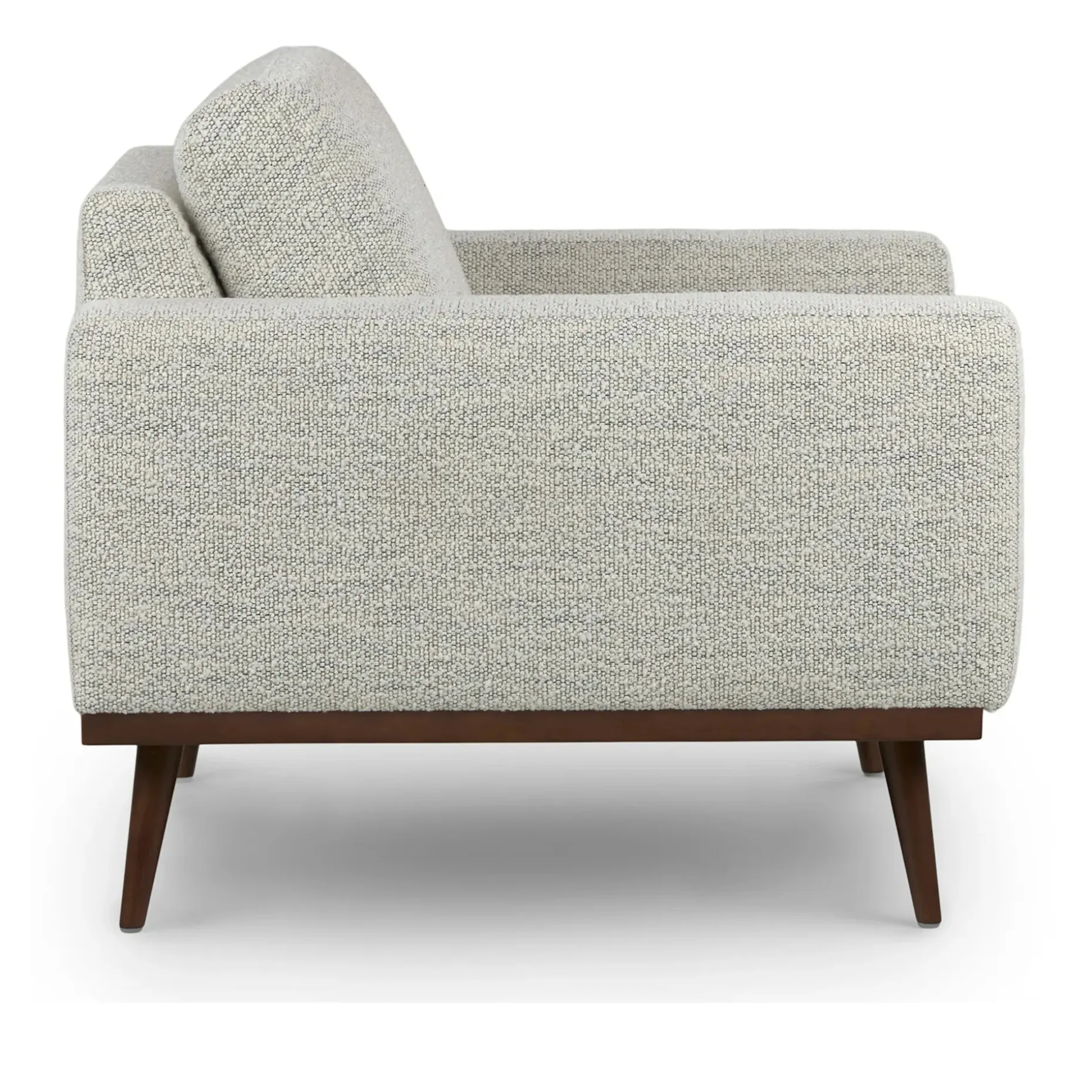 Rhett 38.5" Lounge Chair - Pepper Ivory