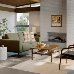 Rhett 63.5" Loveseat - Felted Green