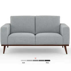 Rhett 63.5" Loveseat - Harbor Gray