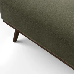 Rhett 38.5" Ottoman - Felted Green