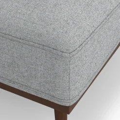 Rhett 38.5" Ottoman - Harbor Gray
