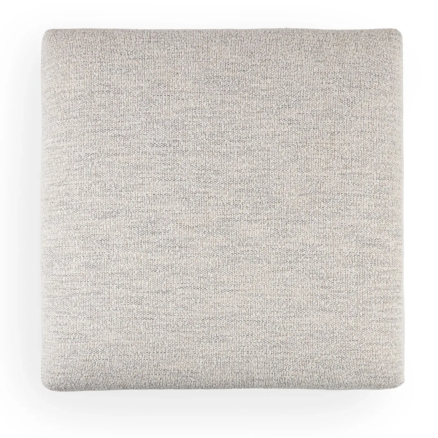 Rhett 38.5" Ottoman - Pepper Ivory