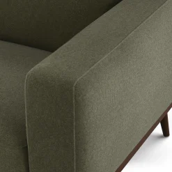 Rhett 84" Sofa - Felted Green