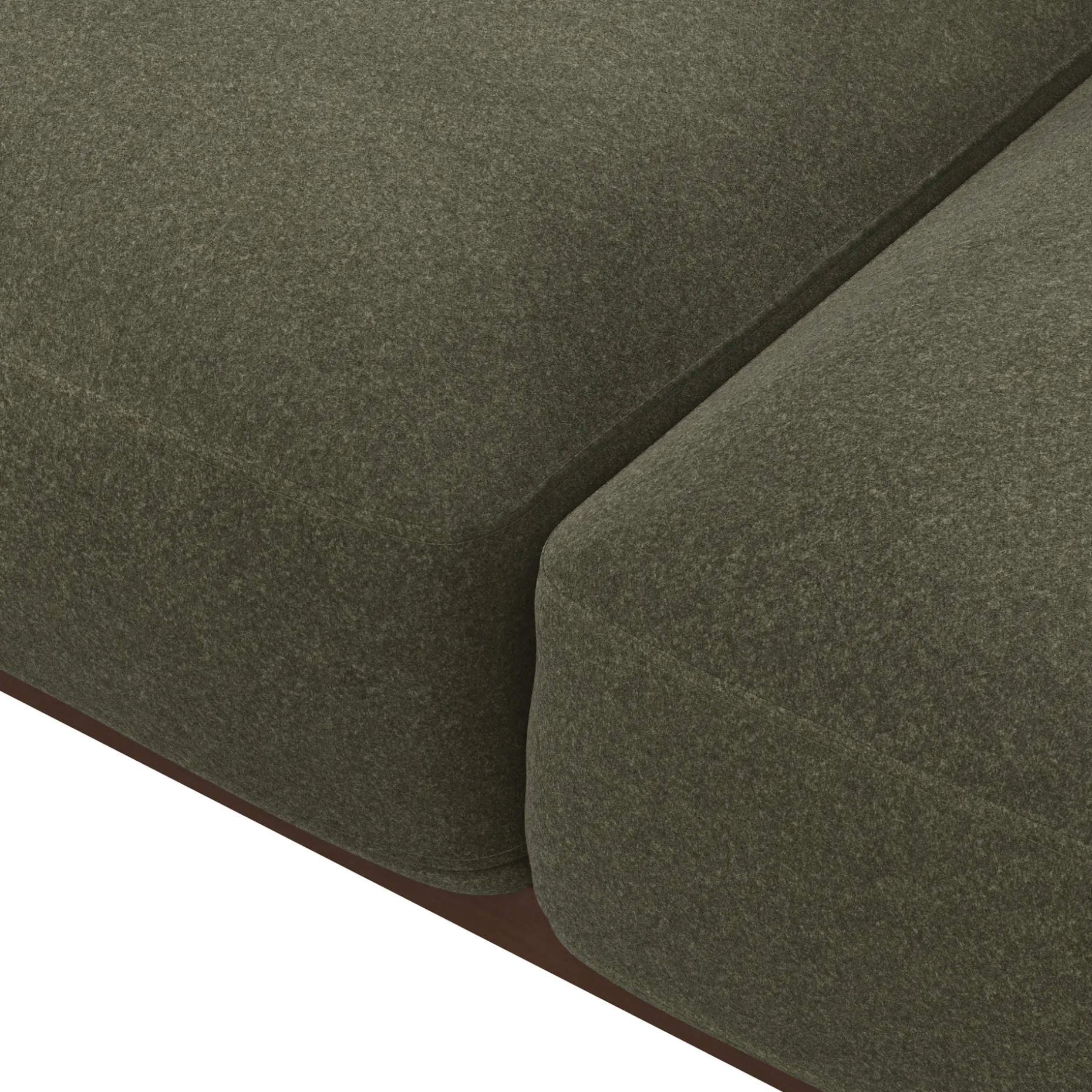Rhett 84" Sofa - Felted Green