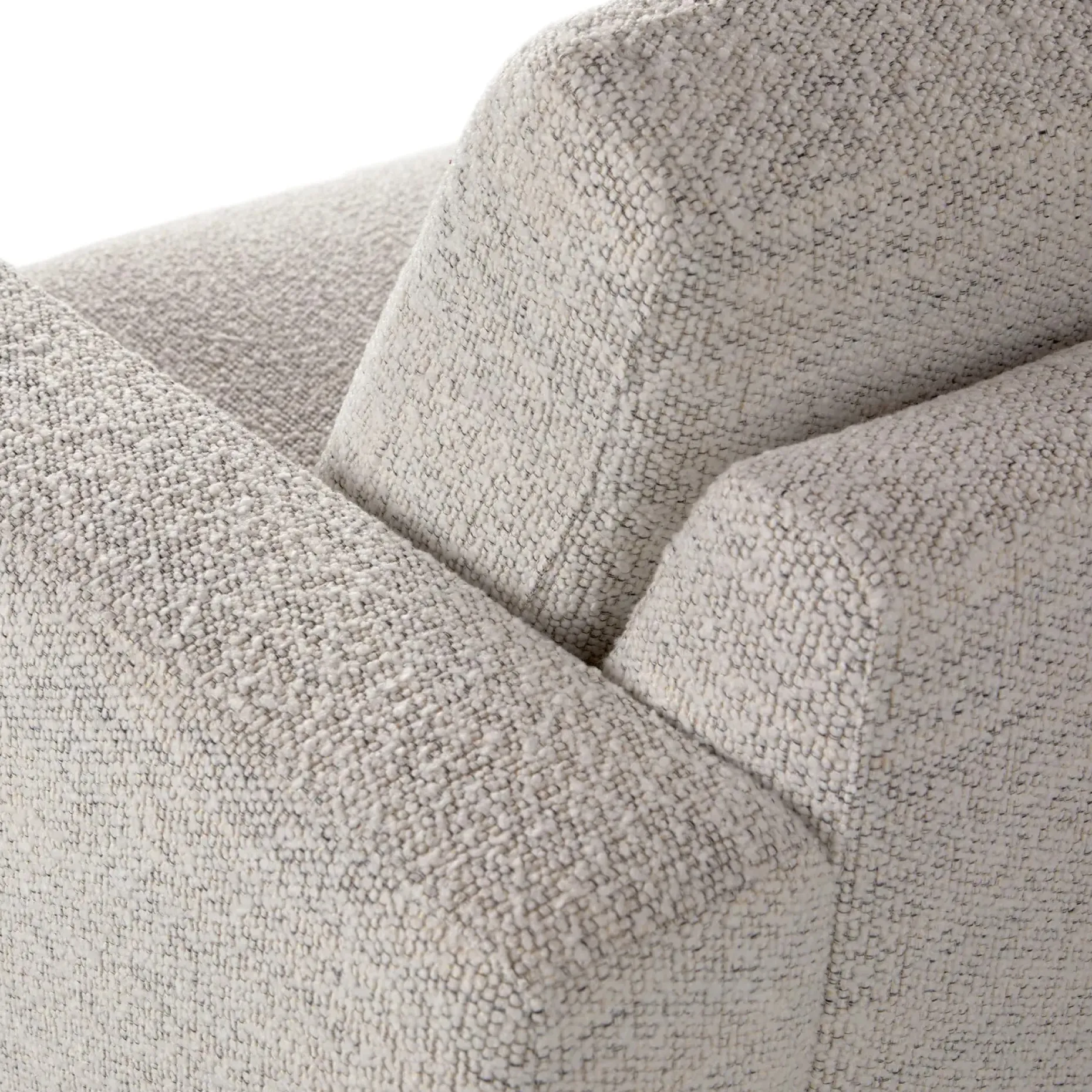 Rhett 84" Sofa - Pepper Ivory