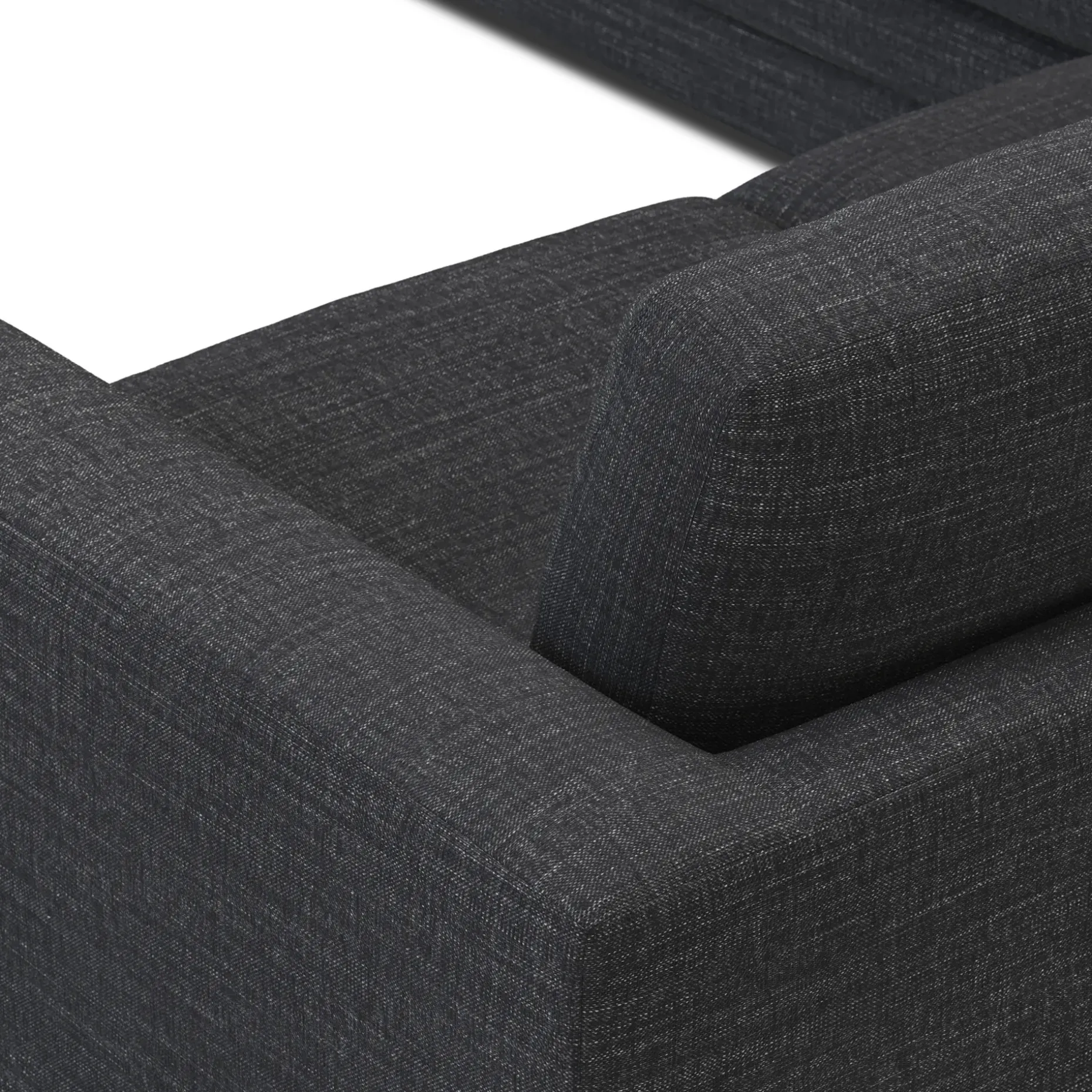 Riley 104" Corner Sectional - Napa Charcoal
