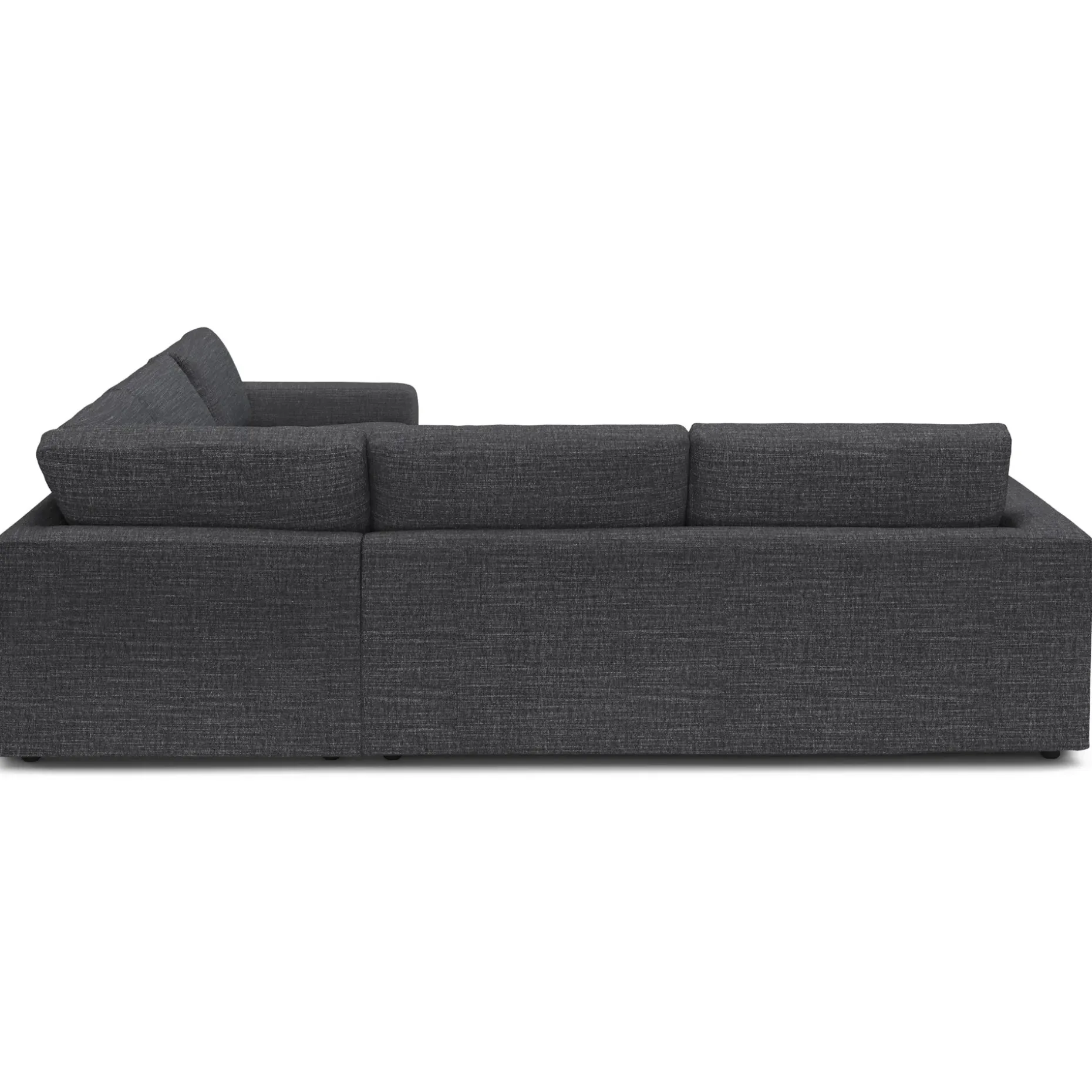 Riley 114" Corner Sectional - Napa Charcoal