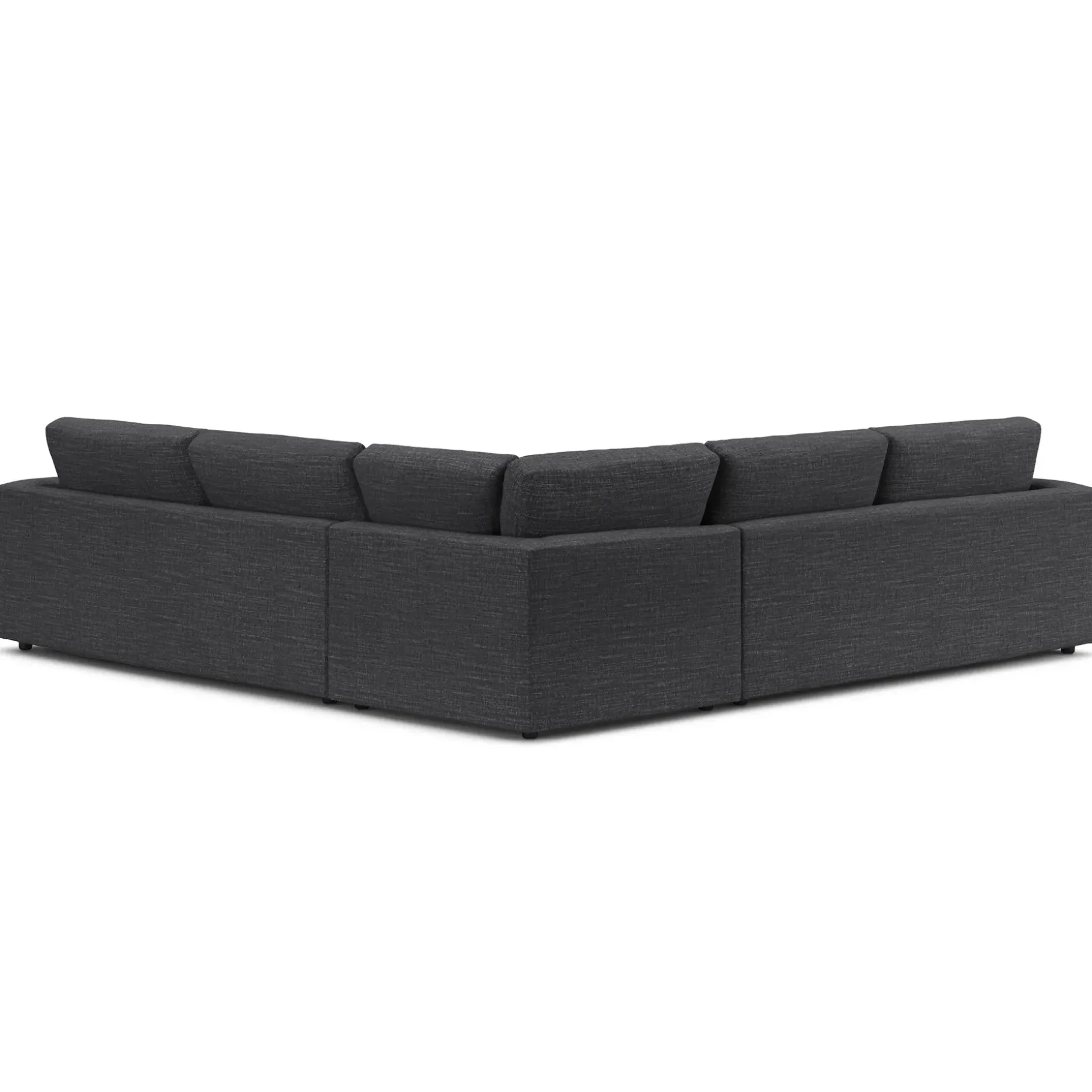 Riley 114" Corner Sectional - Napa Charcoal