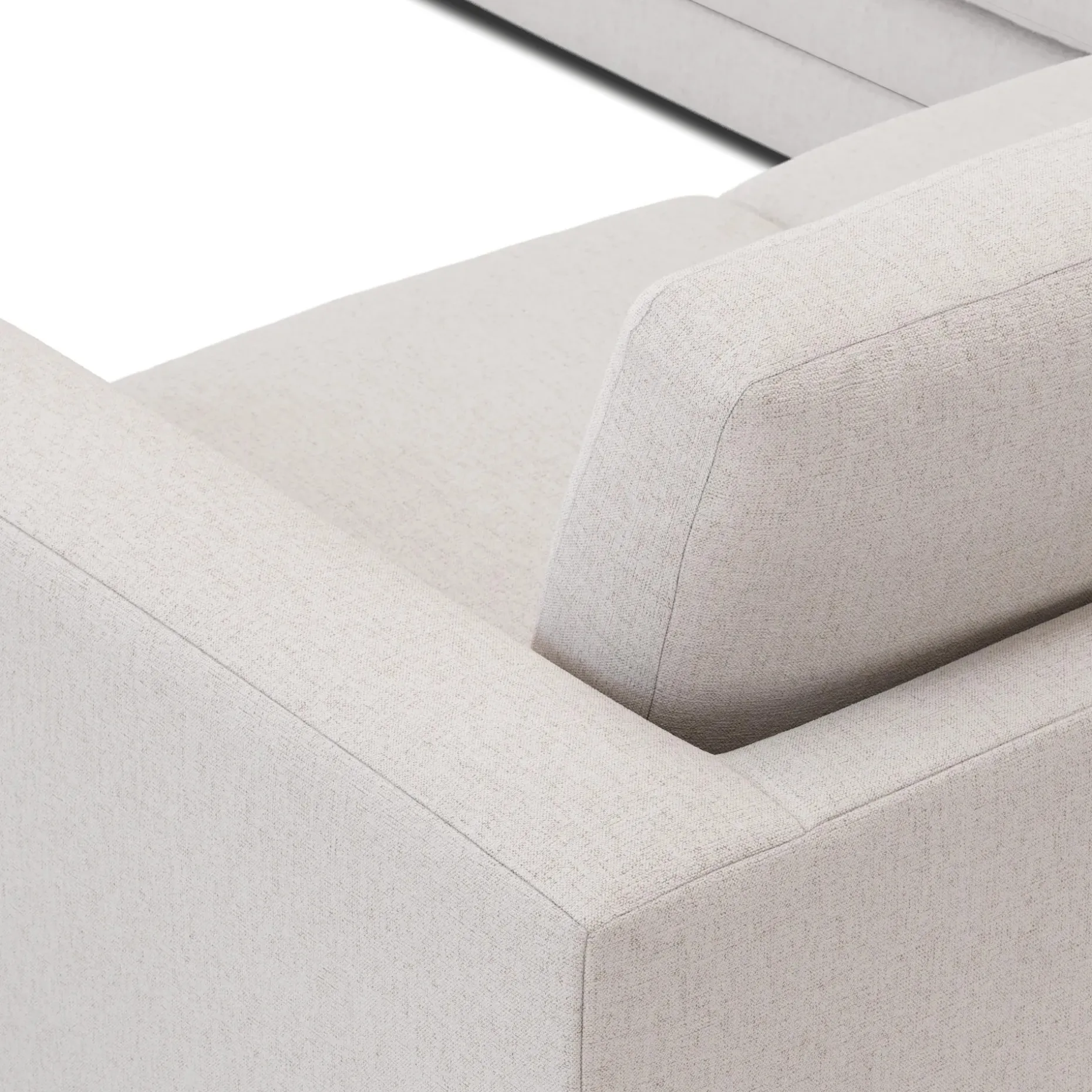 Riley 104" Corner Sectional - Napa White