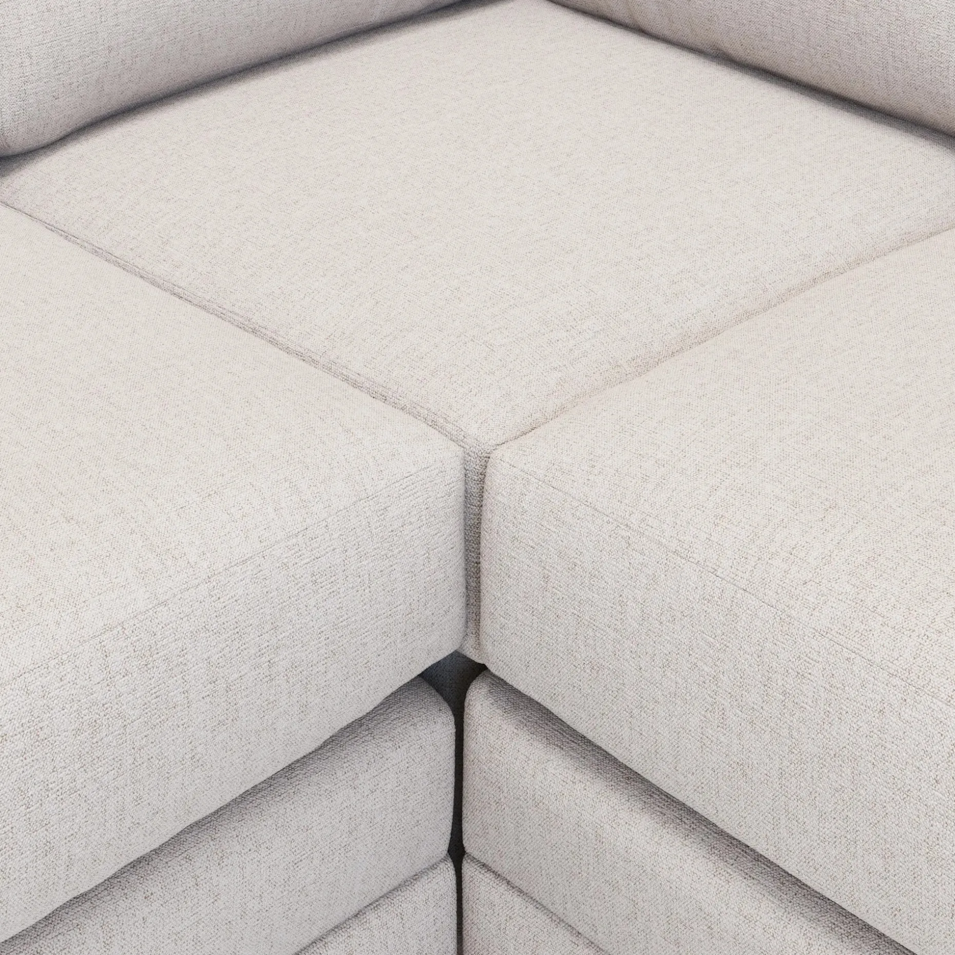 Riley 104" Corner Sectional - Napa White