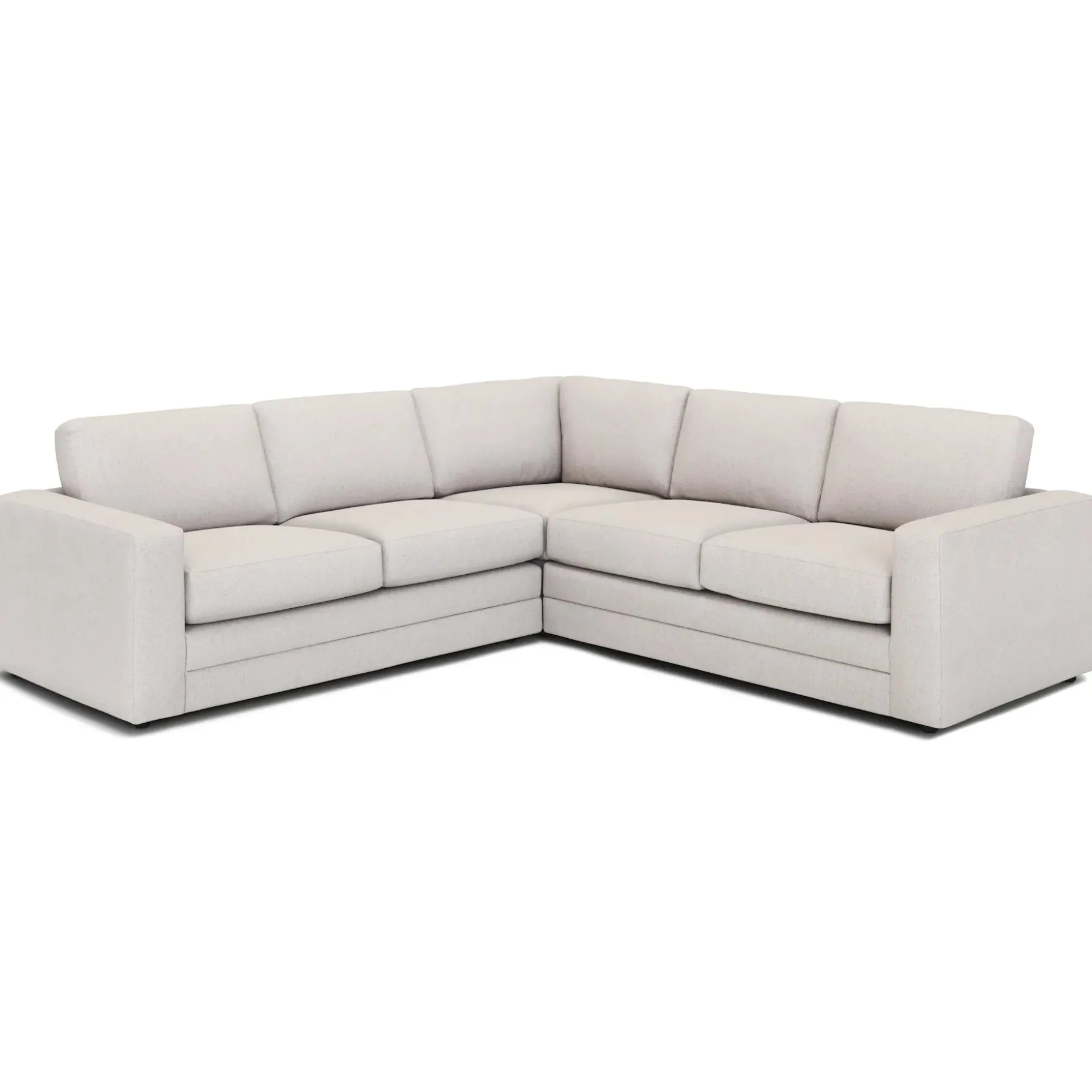 Riley 104" Corner Sectional - Napa White