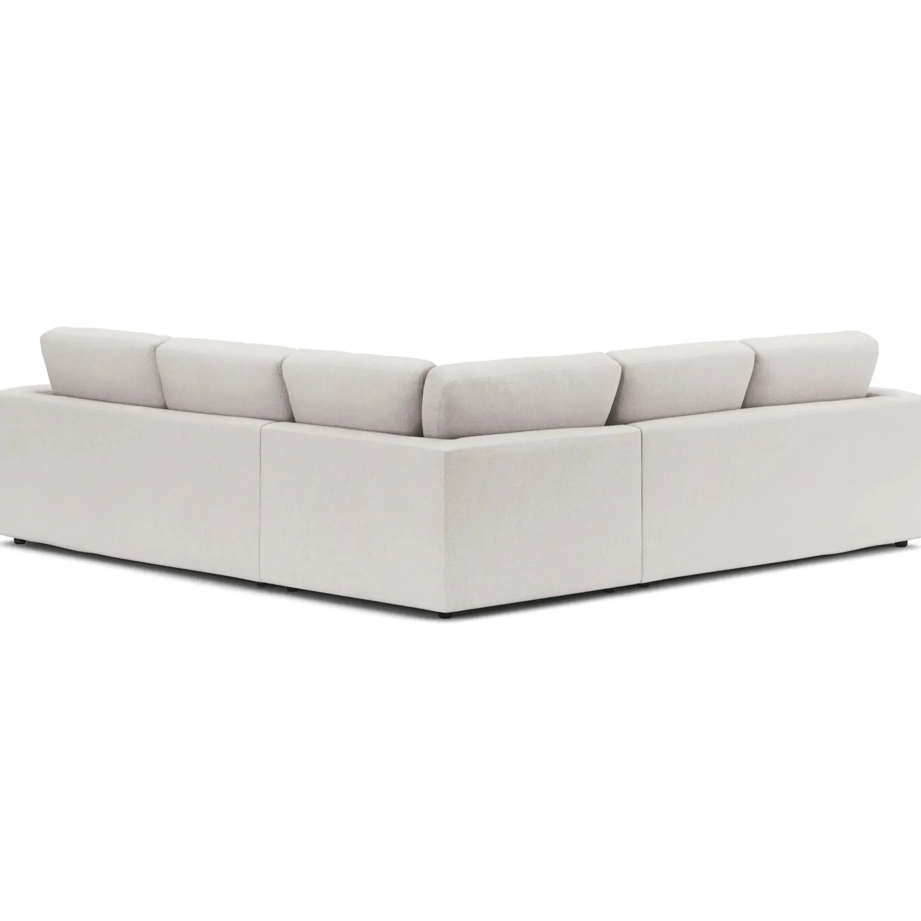 Riley 104" Corner Sectional - Napa White