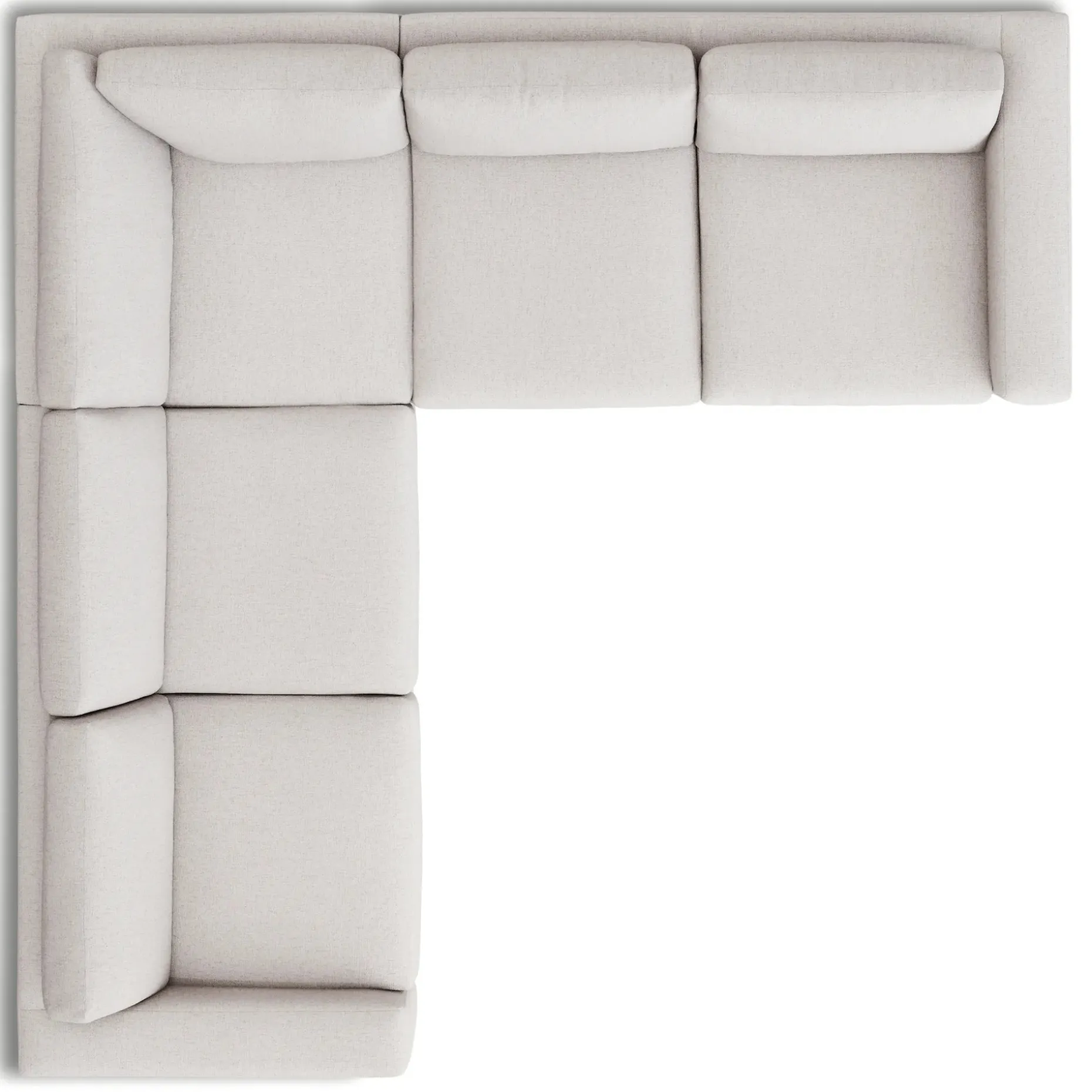 Riley 104" Corner Sectional - Napa White
