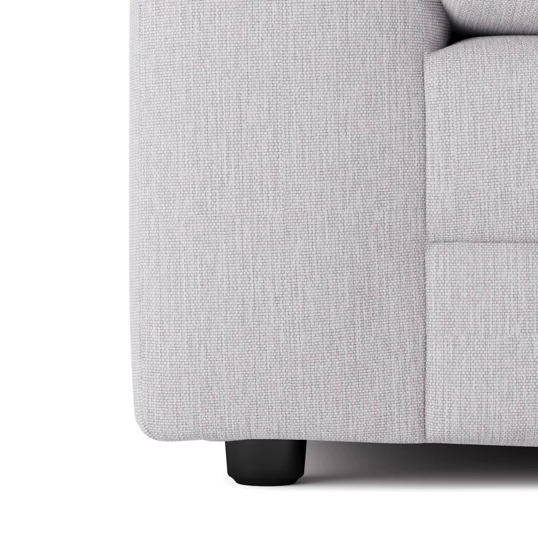 Riley 104" Corner Sectional - Silver Ivory