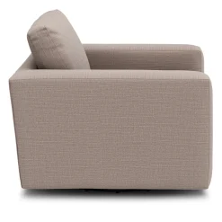 Riley 42" Grand Swivel Chair - Napa Quartz
