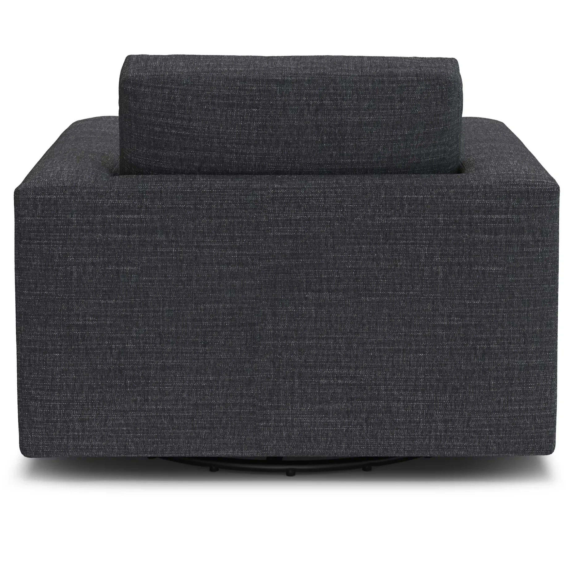 Riley 42" Grand Swivel Chair - Napa Charcoal