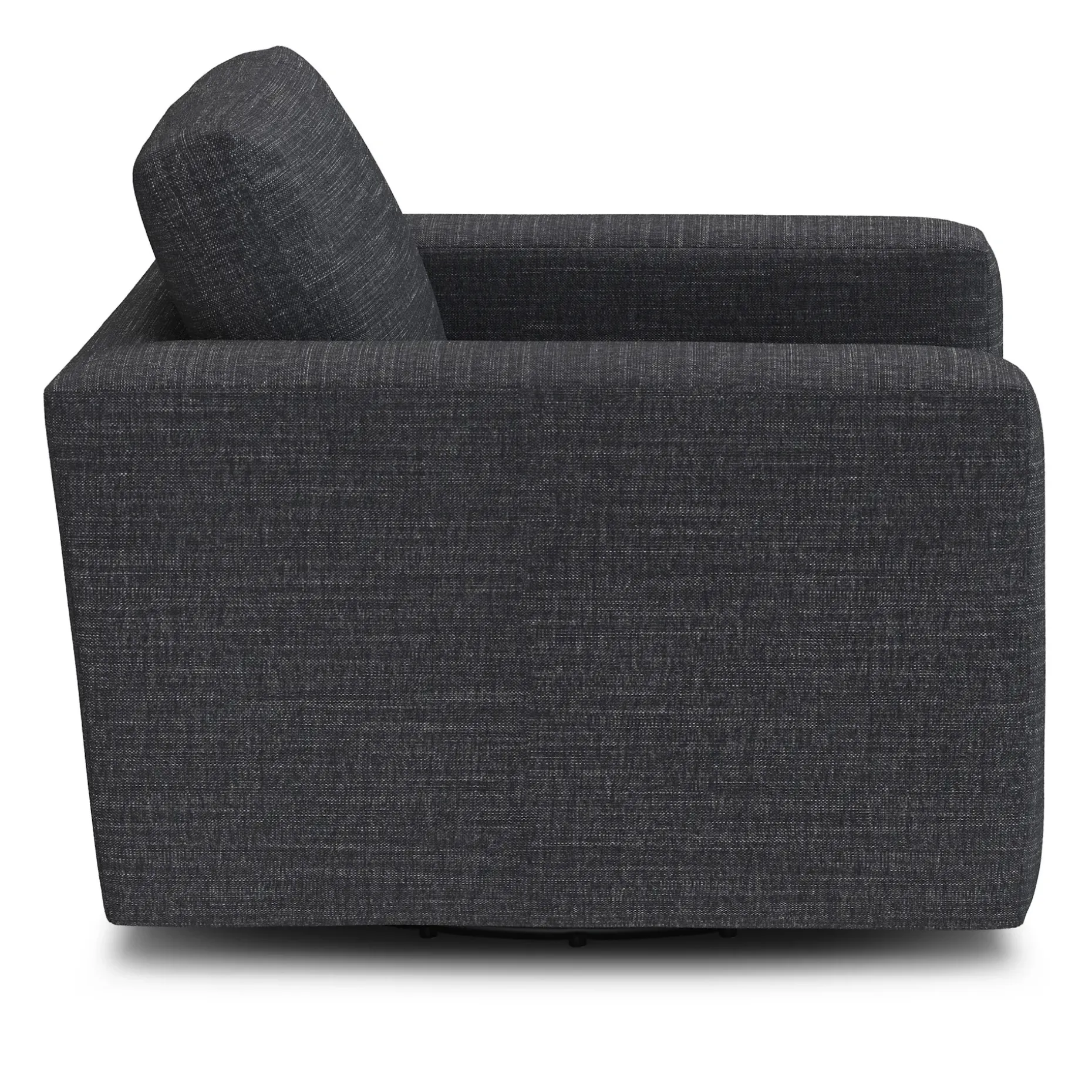 Riley 42" Grand Swivel Chair - Napa Charcoal