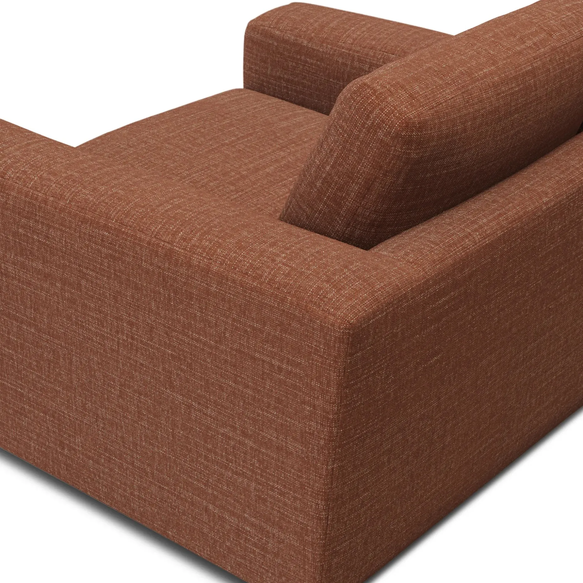 Riley 42" Grand Swivel Chair - Napa Rust
