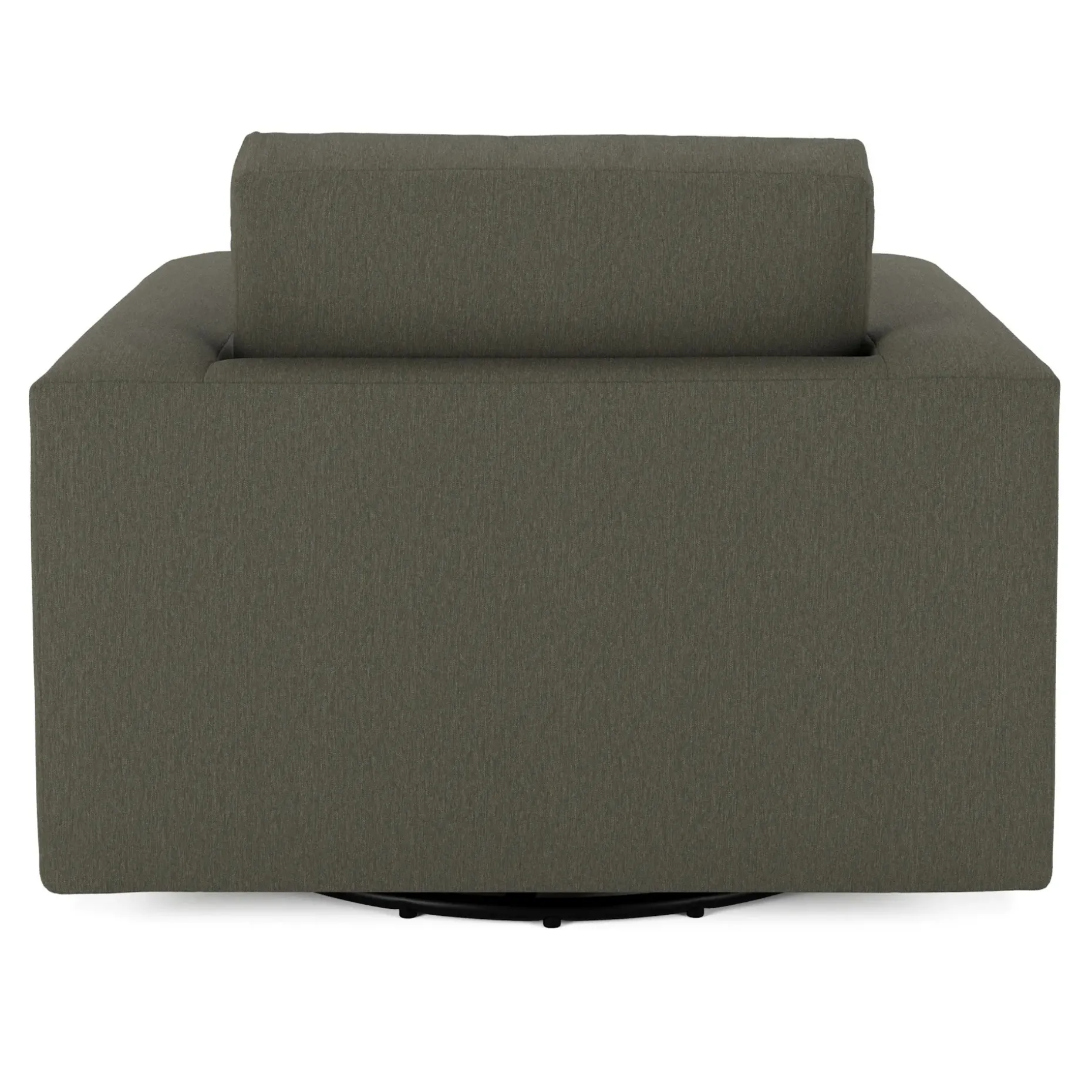Riley 42" Grand Swivel Chair - Silver Moss