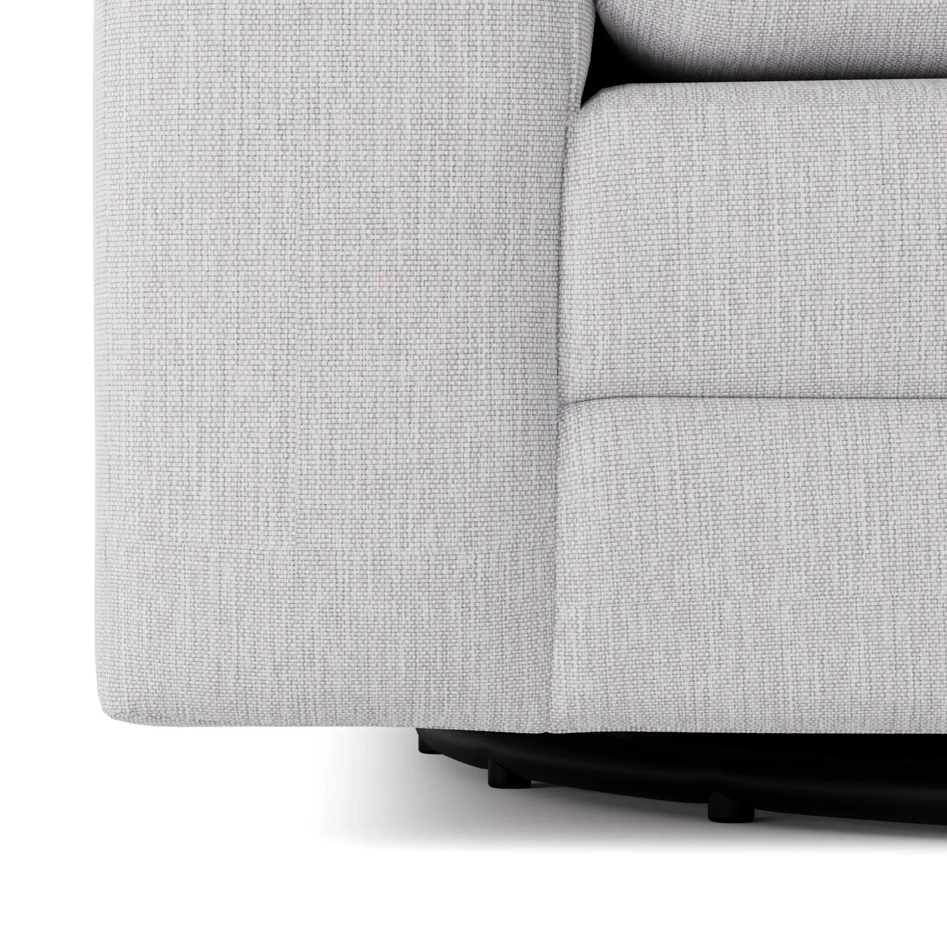 Riley 42" Grand Swivel Chair - Silver Ivory