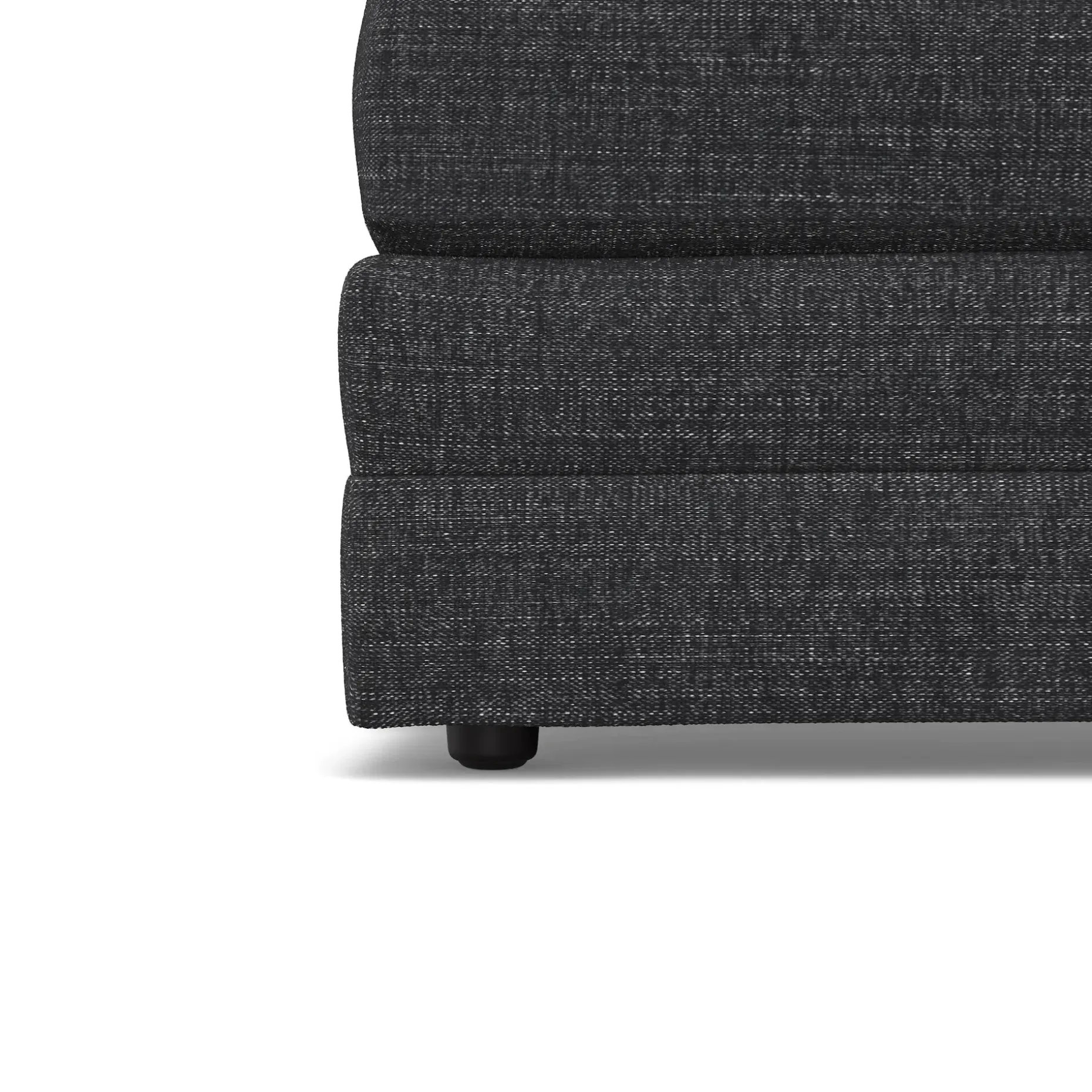 Riley 118.5" Left Sectional - Napa Charcoal