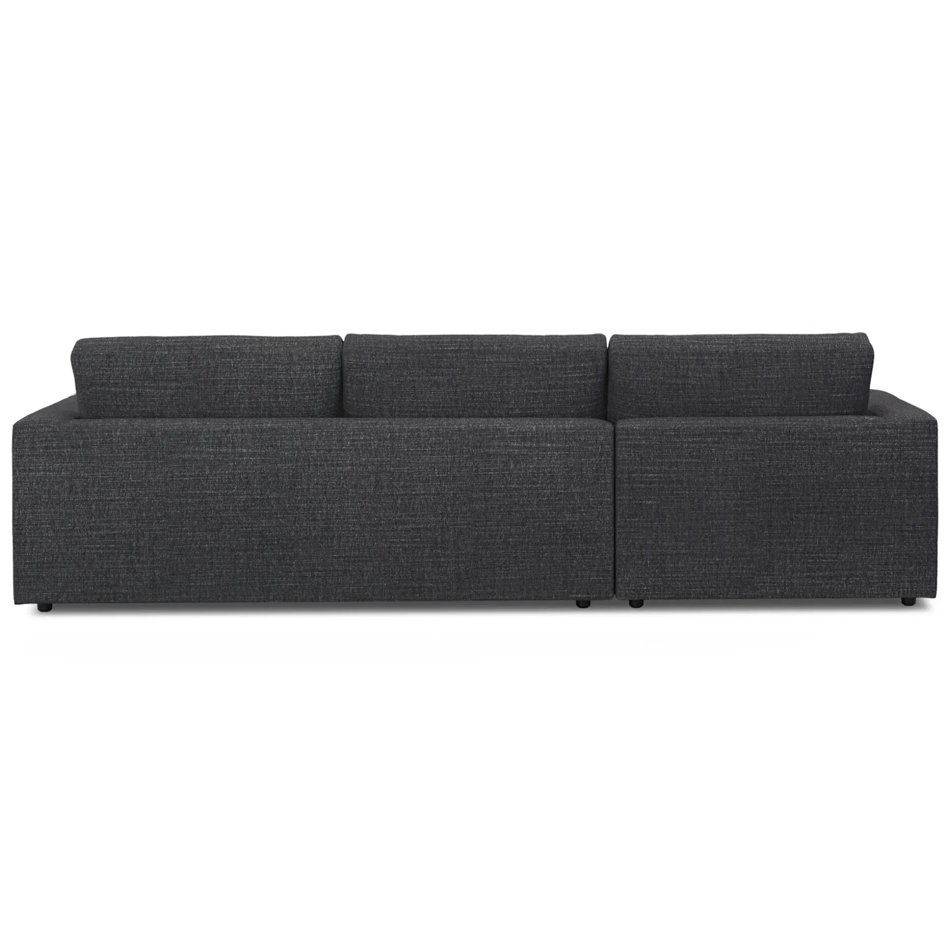 Riley 118.5" Left Sectional - Napa Charcoal