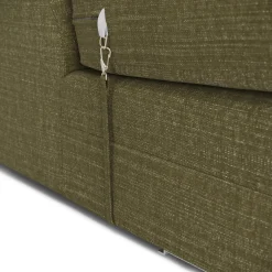Riley 118.5" Left Sectional - Napa Moss