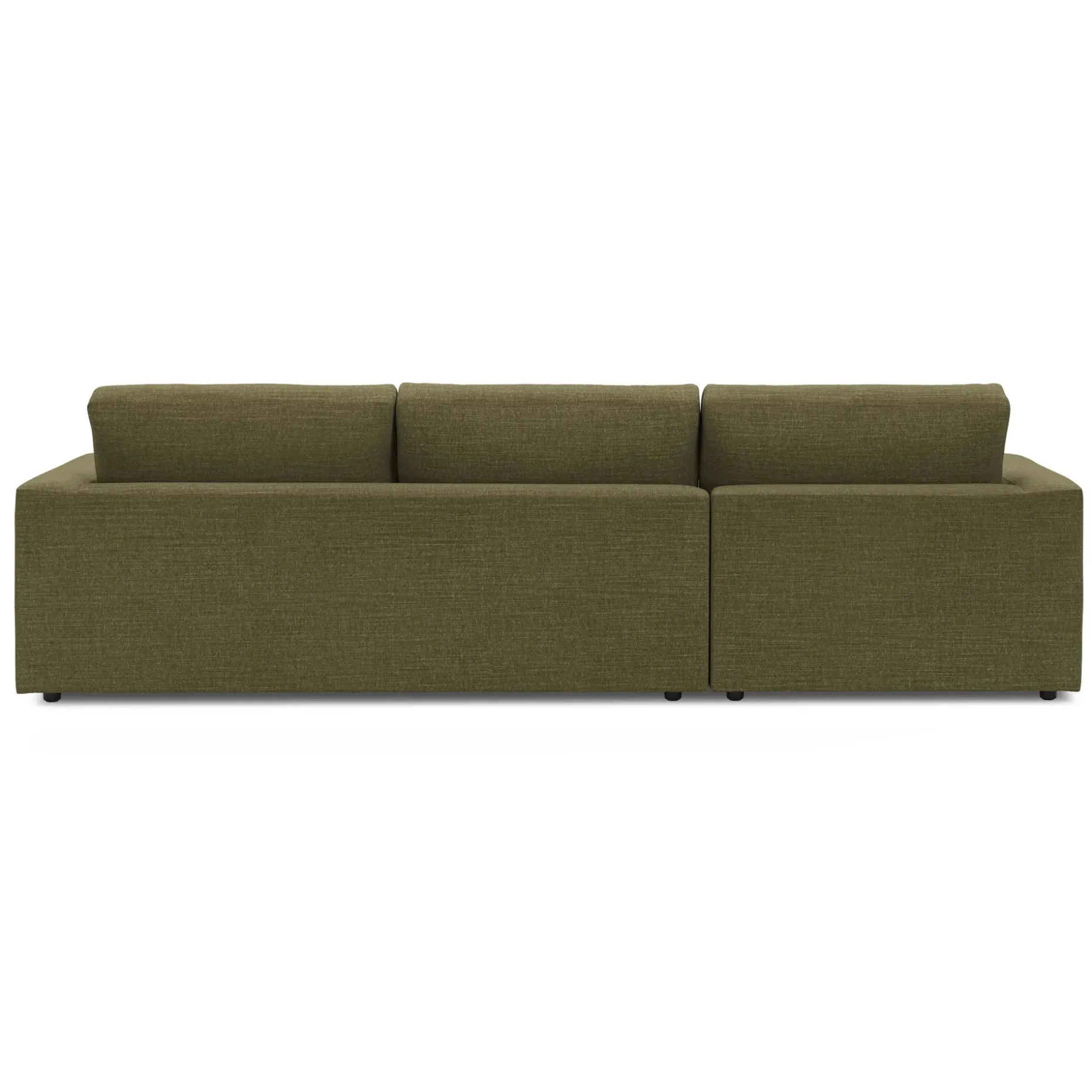 Riley 118.5" Left Sectional - Napa Moss