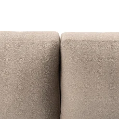 Riley 118.5" Left Sectional - Sandstone Wool Bouclé