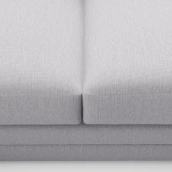 Riley 118.5" Left Sectional - Silver Ivory