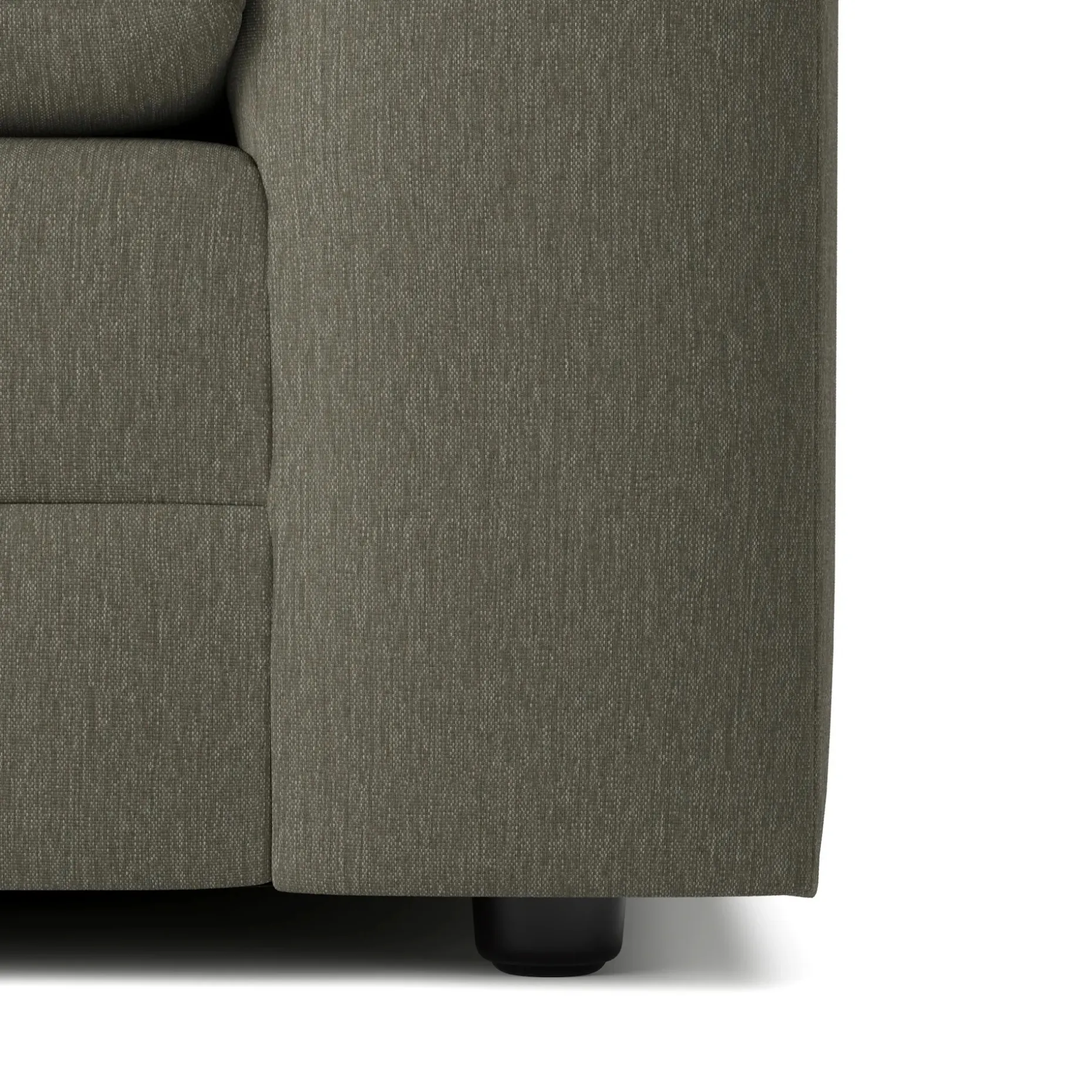 Riley 118.5" Left Sectional - Silver Moss