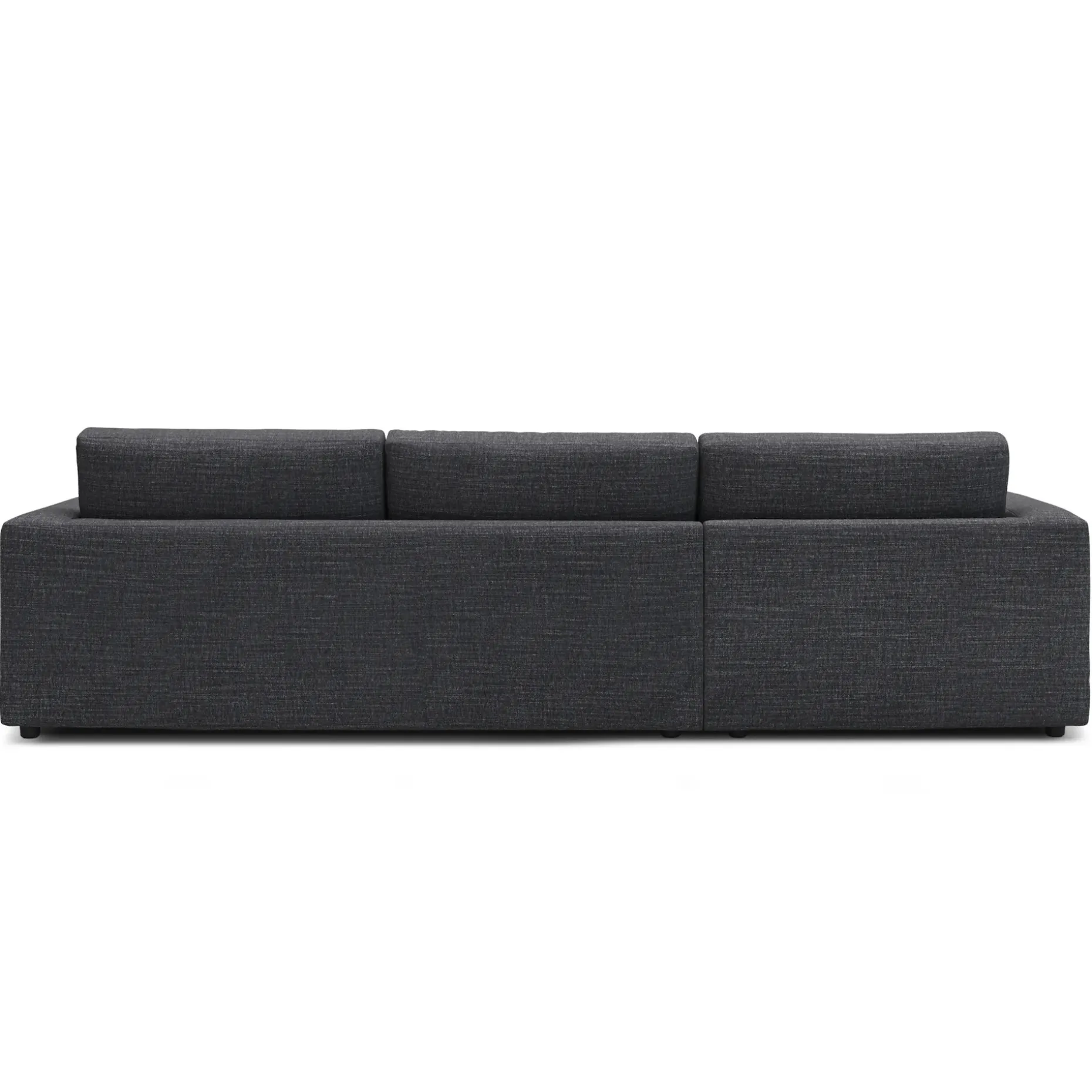 Riley 118" Left Storage Sleeper Sectional - Napa Charcoal