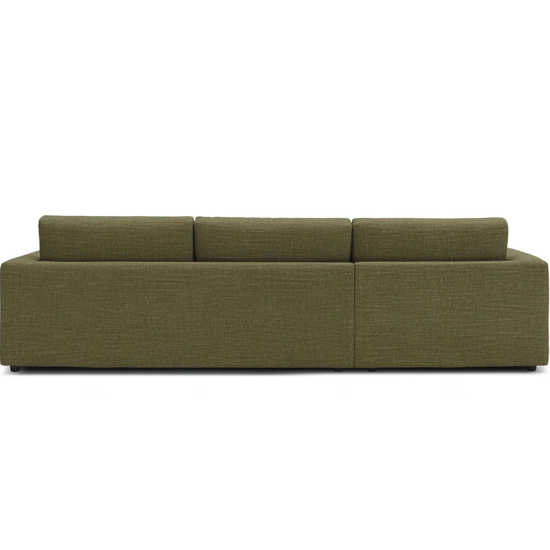 Riley 118" Left Storage Sleeper Sectional - Napa Moss