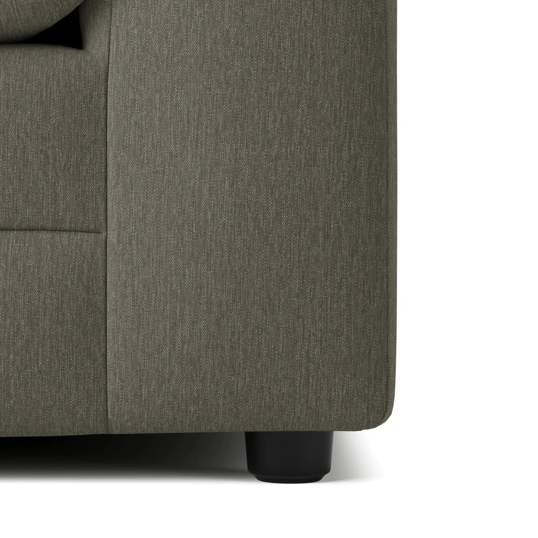 Riley 118" Left Storage Sleeper Sectional - Silver Moss