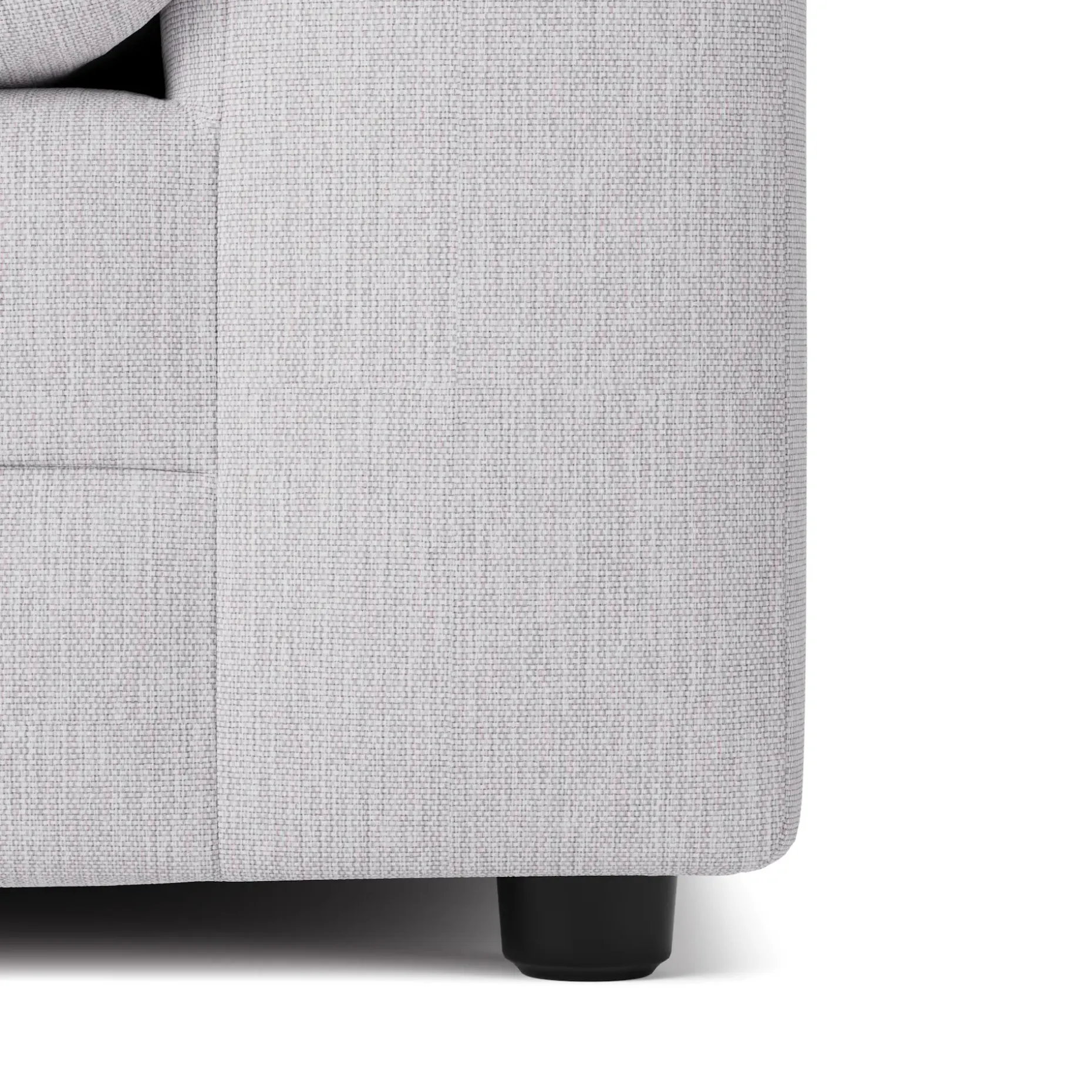 Riley 118" Left Storage Sleeper Sectional - Silver Ivory