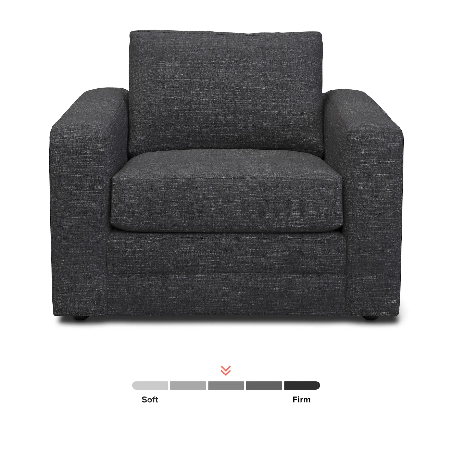 Riley 42" Lounge Chair - Napa Charcoal